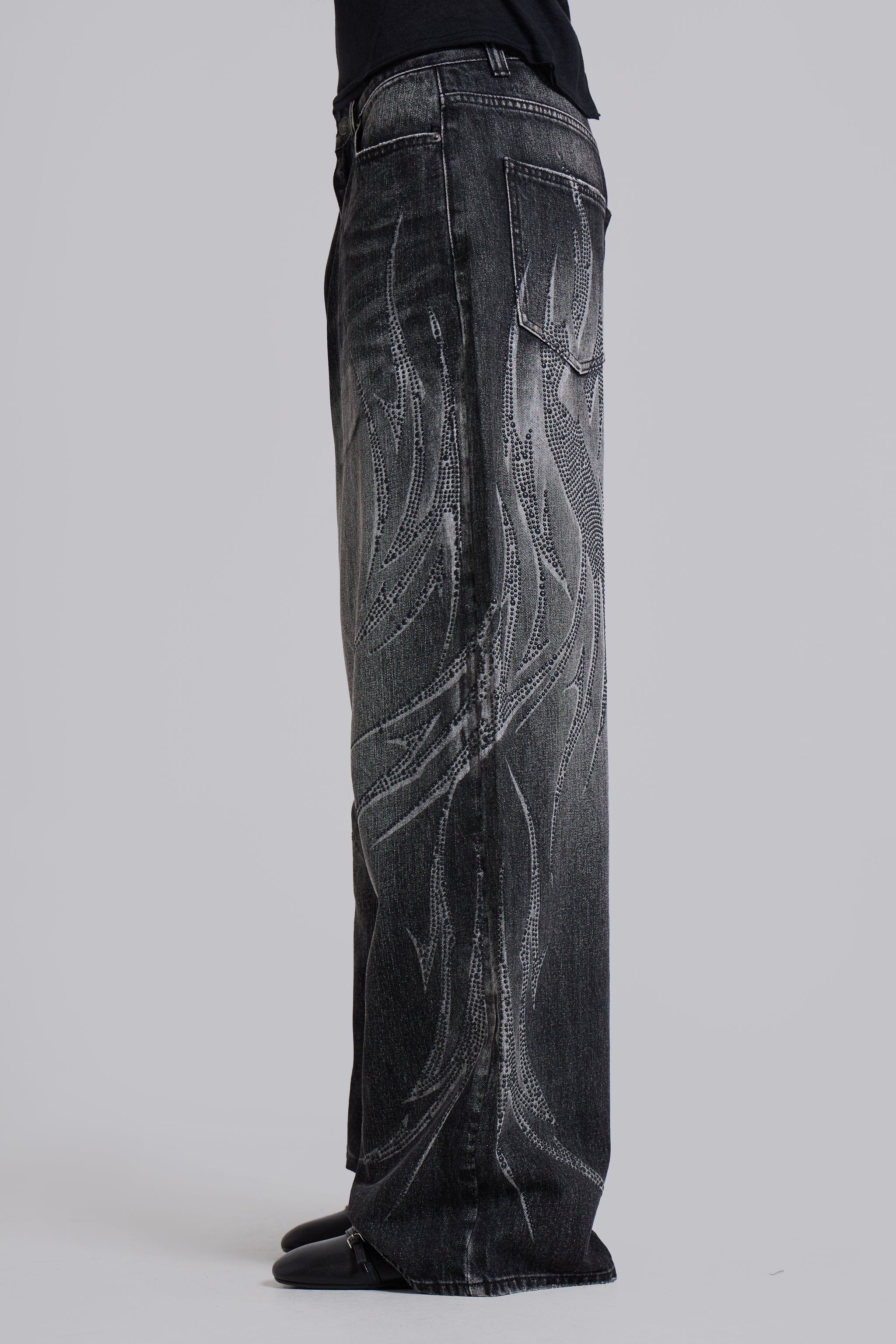 Black Jewel Blade XL Colossus Jeans - Image 3