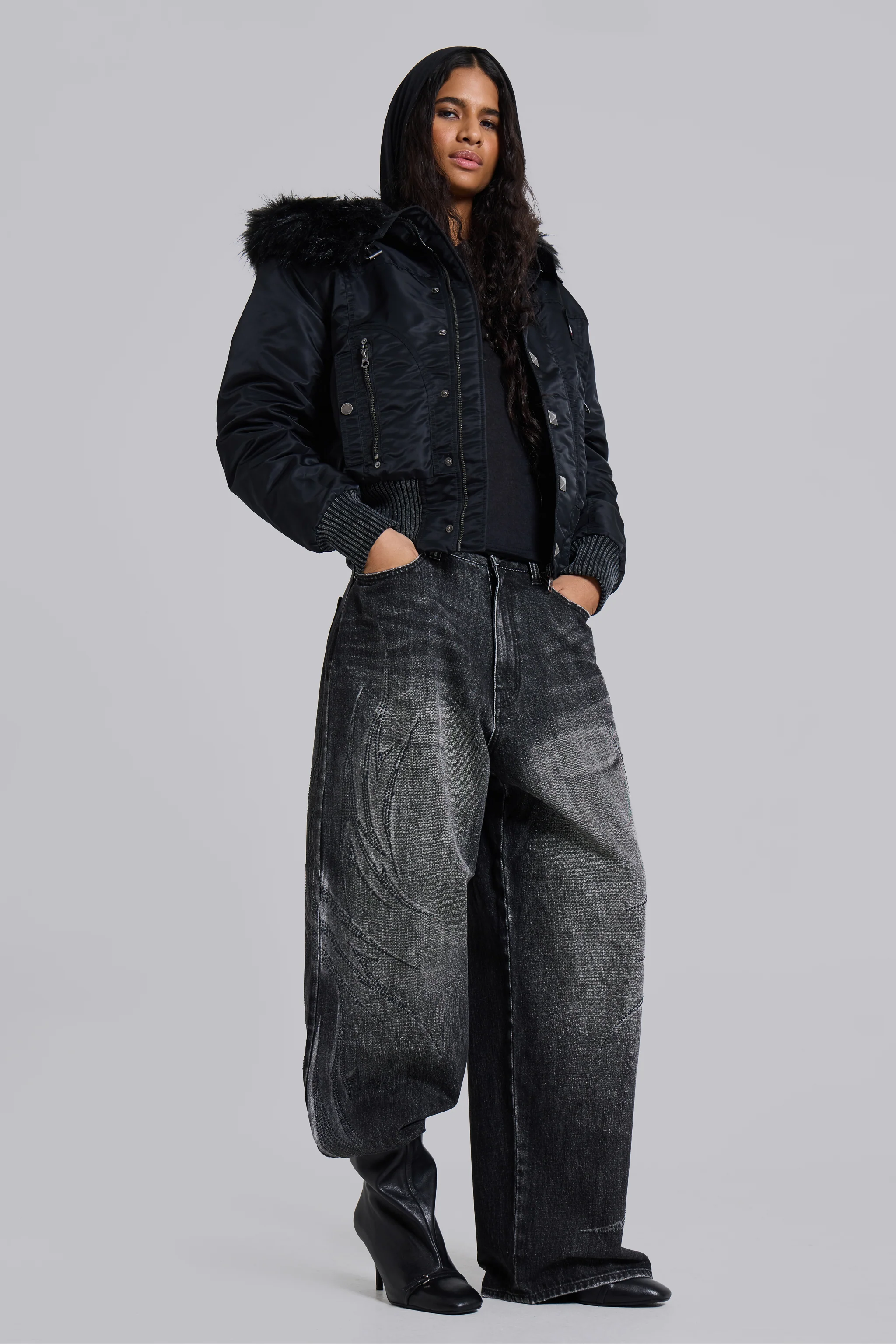 Black Jewel Blade XL Colossus Jeans - Image 6