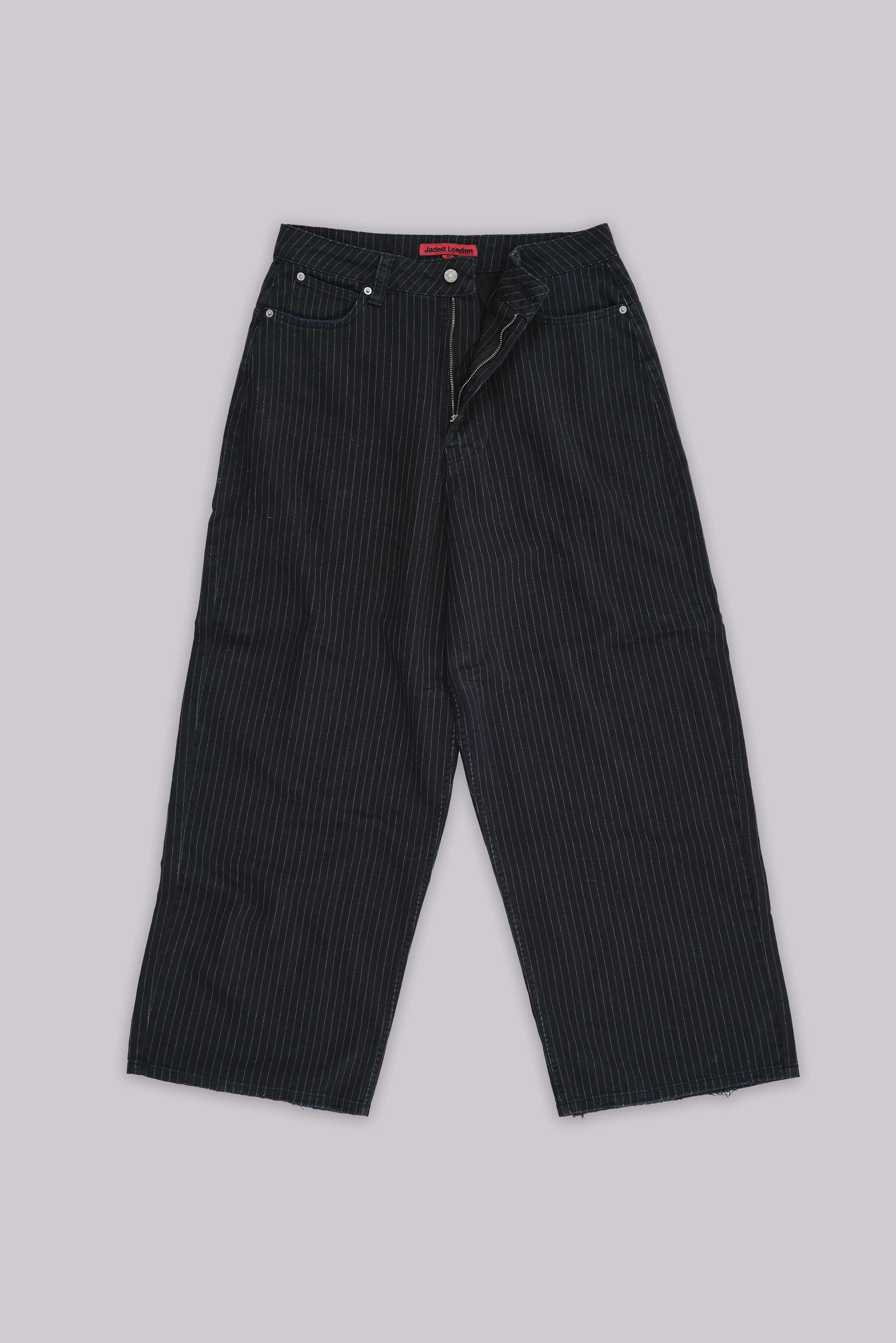 Black Pinstripe XL Colossus Jeans - Image 2