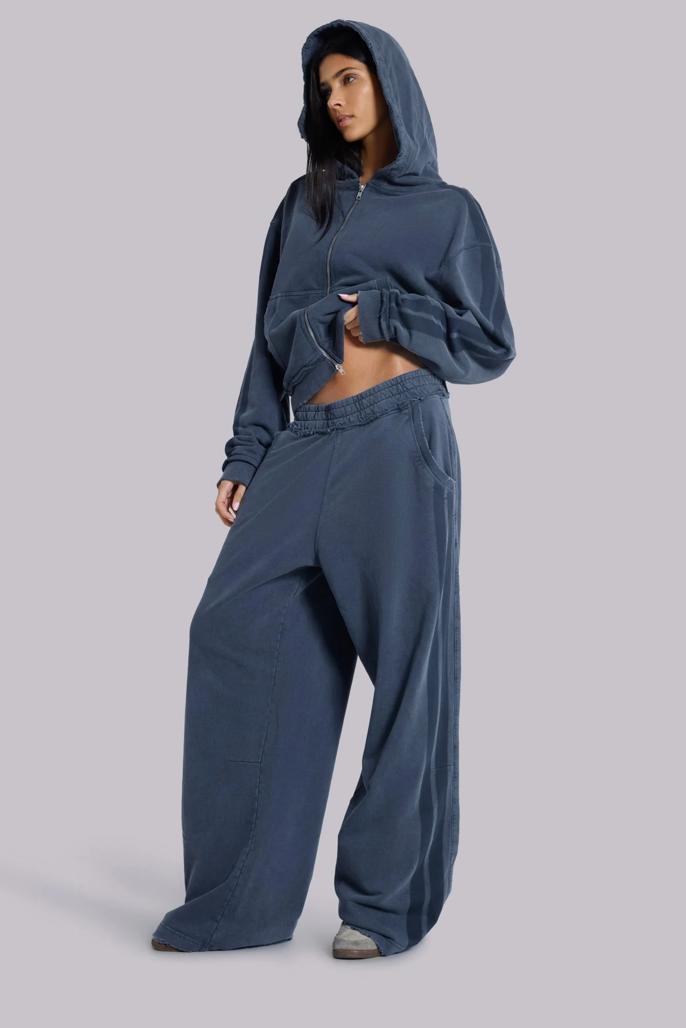 Blue Sporty Baggy Monster Hoodie - Image 5