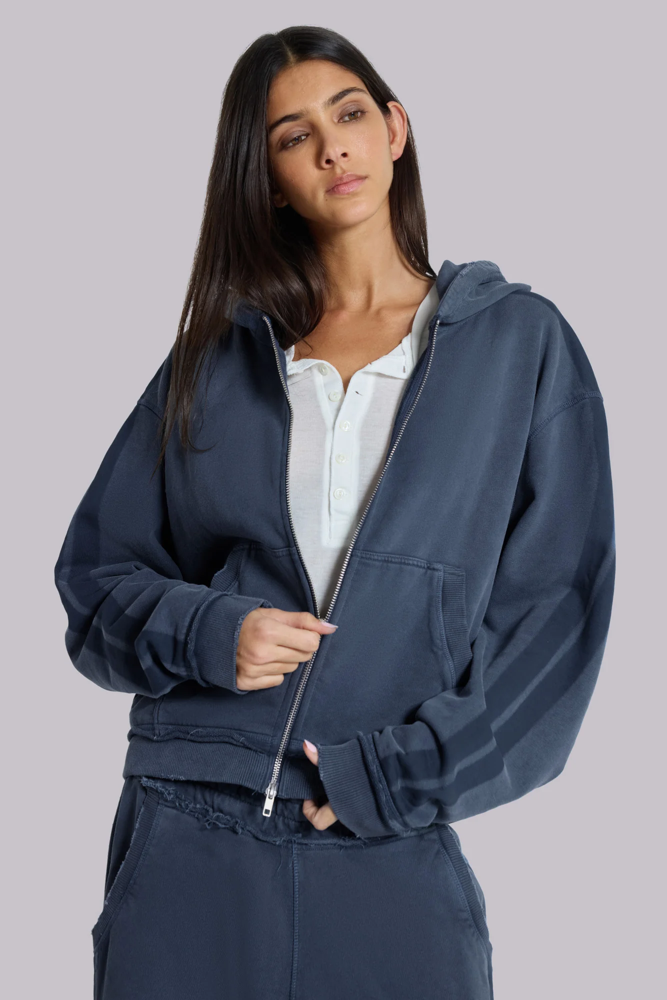 Blue Sporty Baggy Monster Hoodie - Image 8
