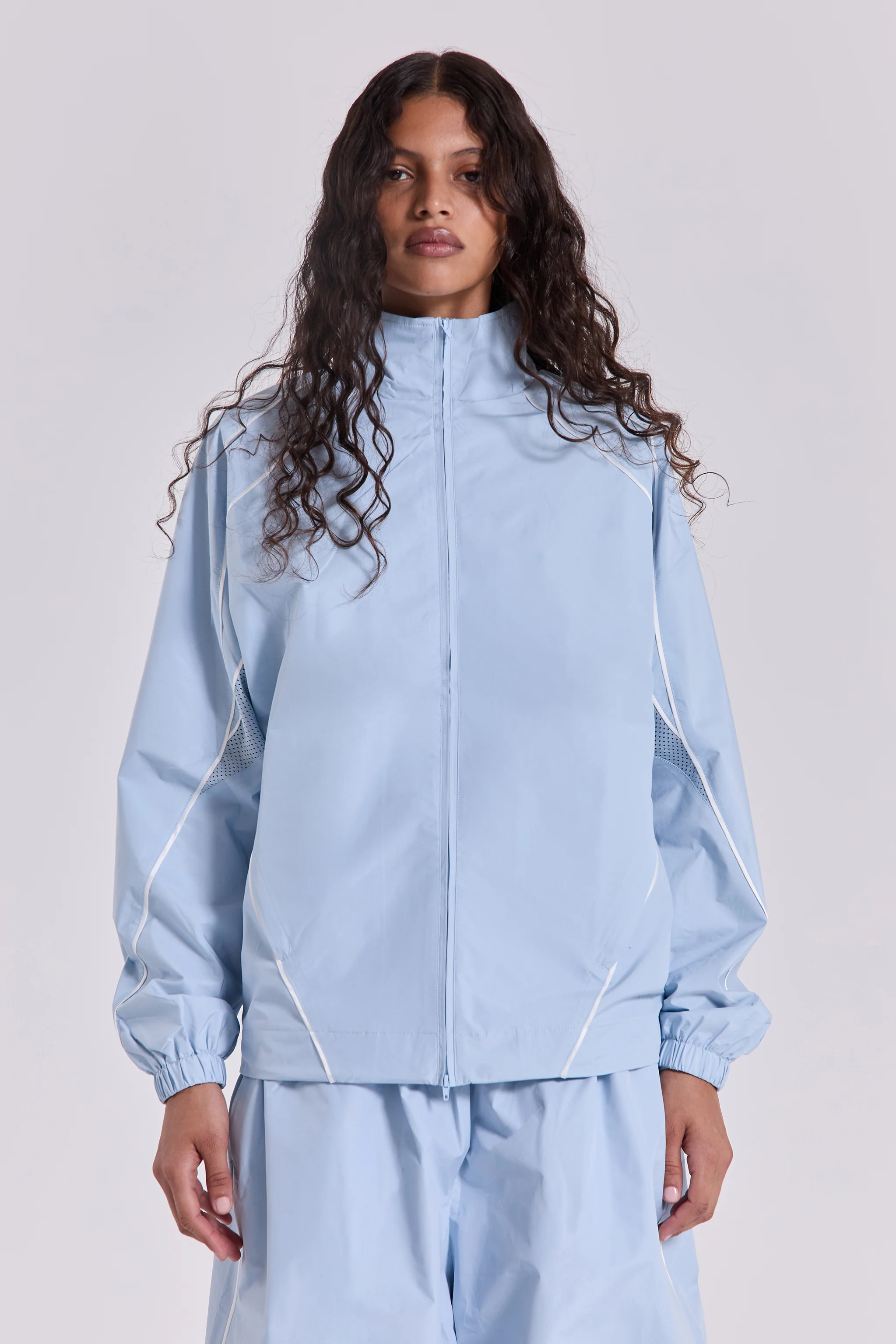 Blue Vapor Tracksuit Top - Image 6