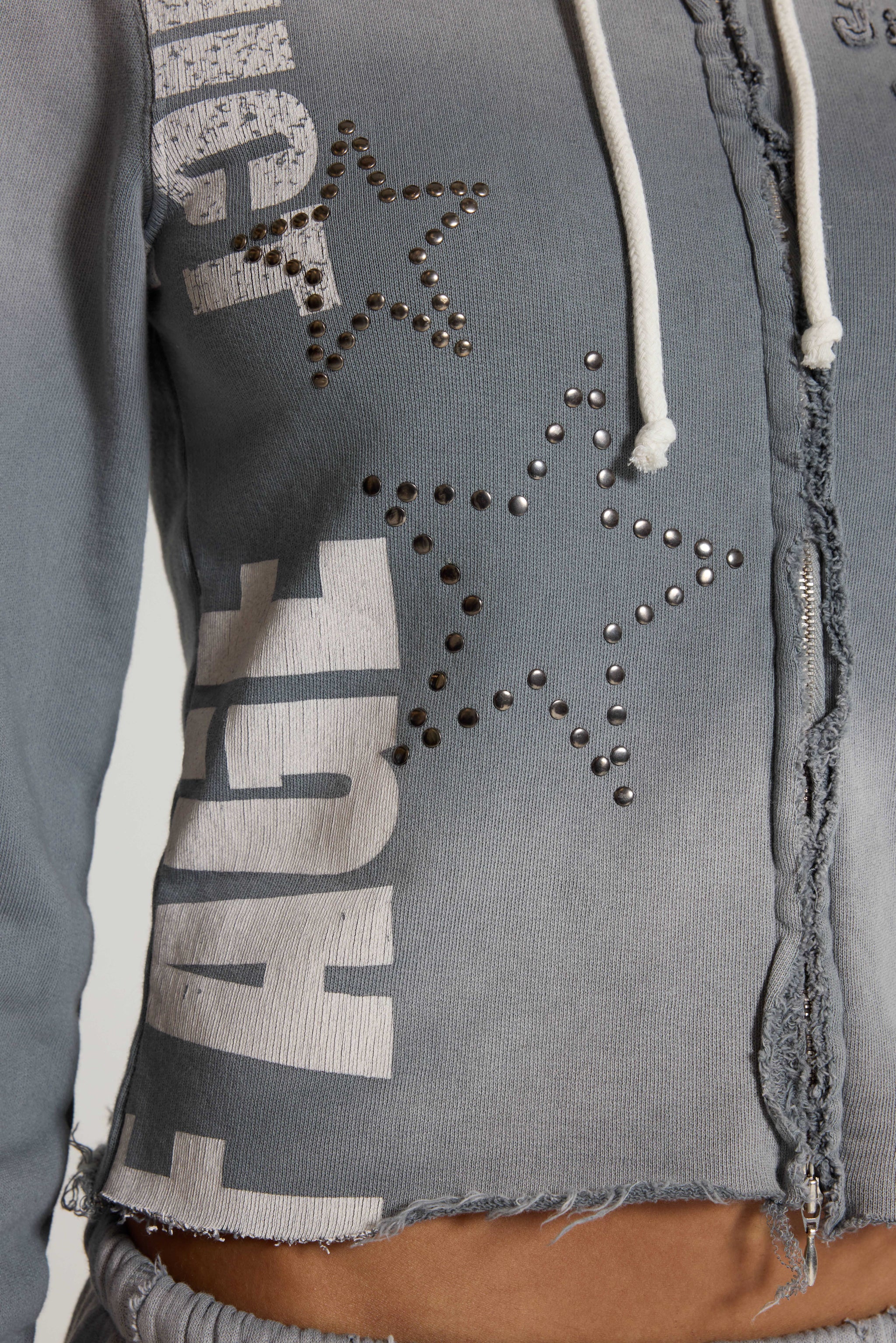 Cleo Graphic Zip Through Hoodie - Image 7