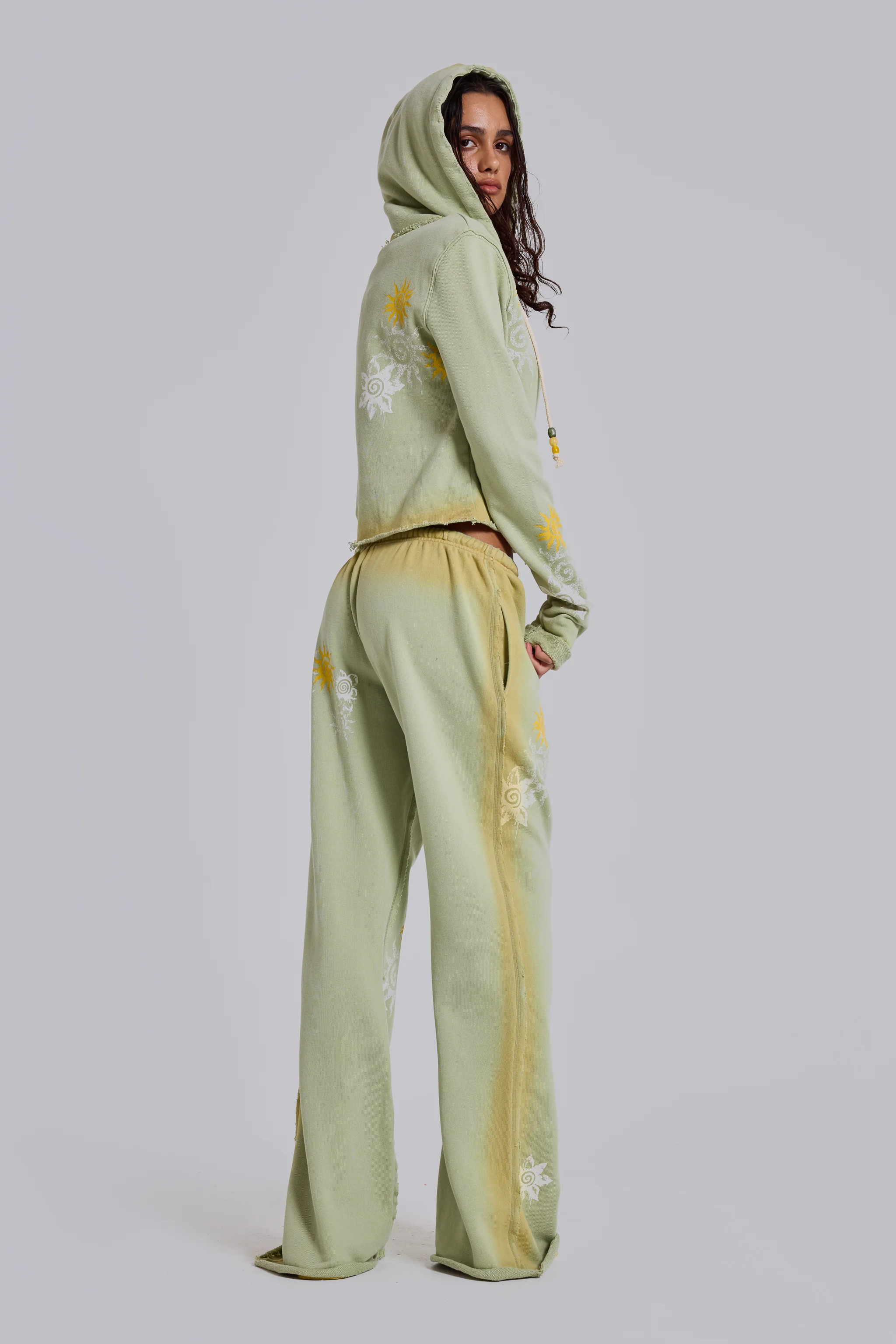 Cleo Sunfade Slouchy Bootcut Jogger - Image 3