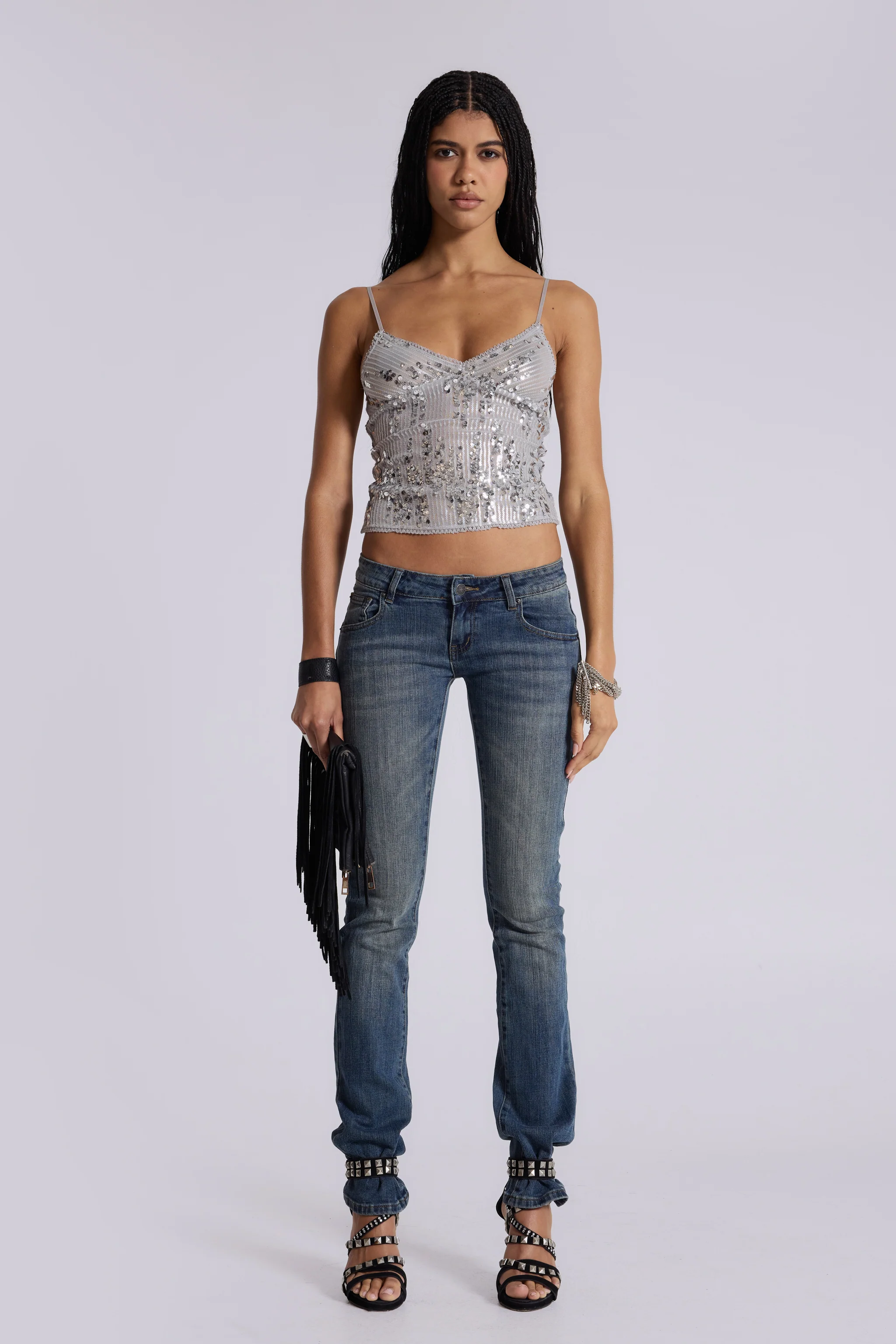Cosmic Sequin Cami Top - Image 2