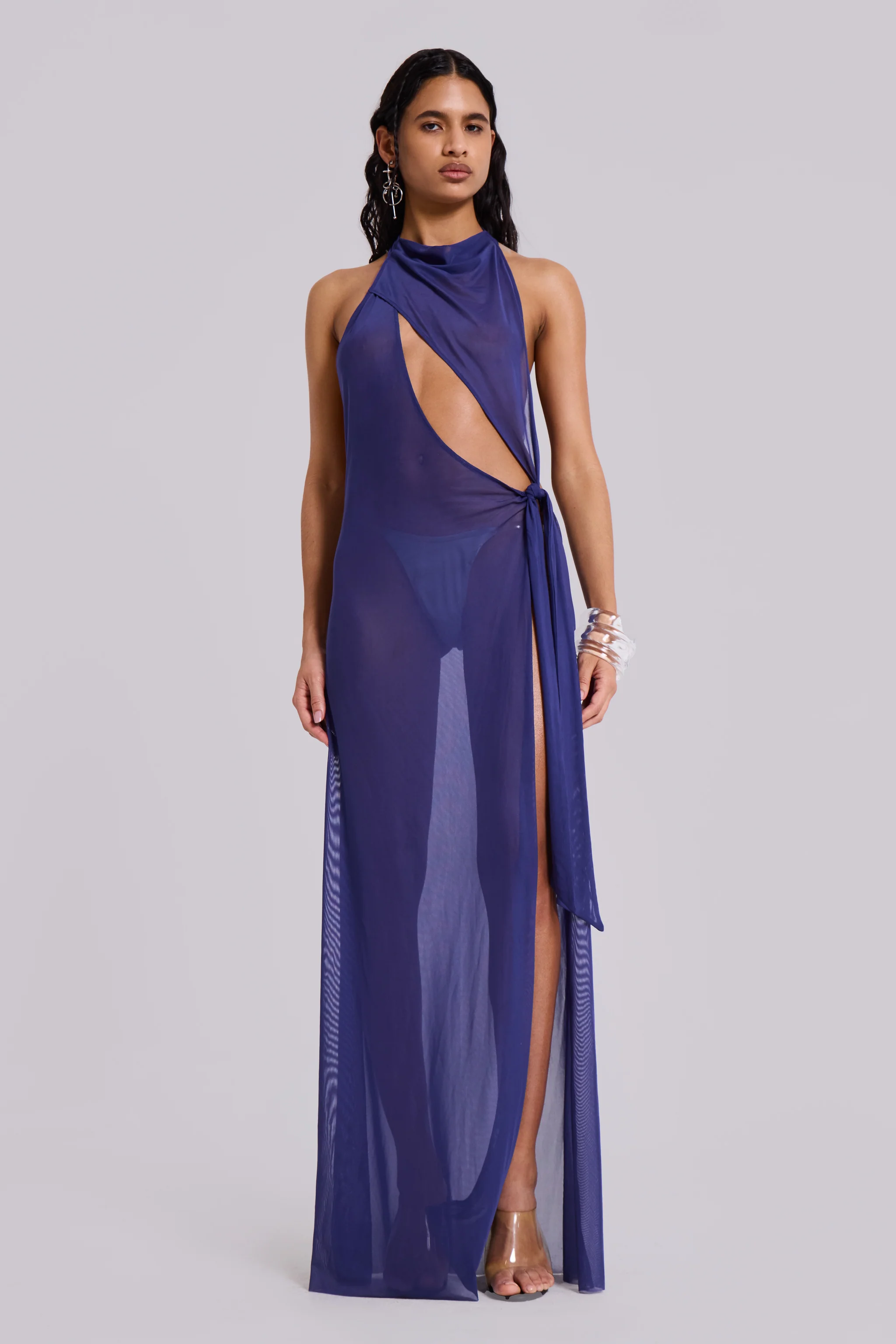 Eclipse Backless Asymmetric Dress - Image 9