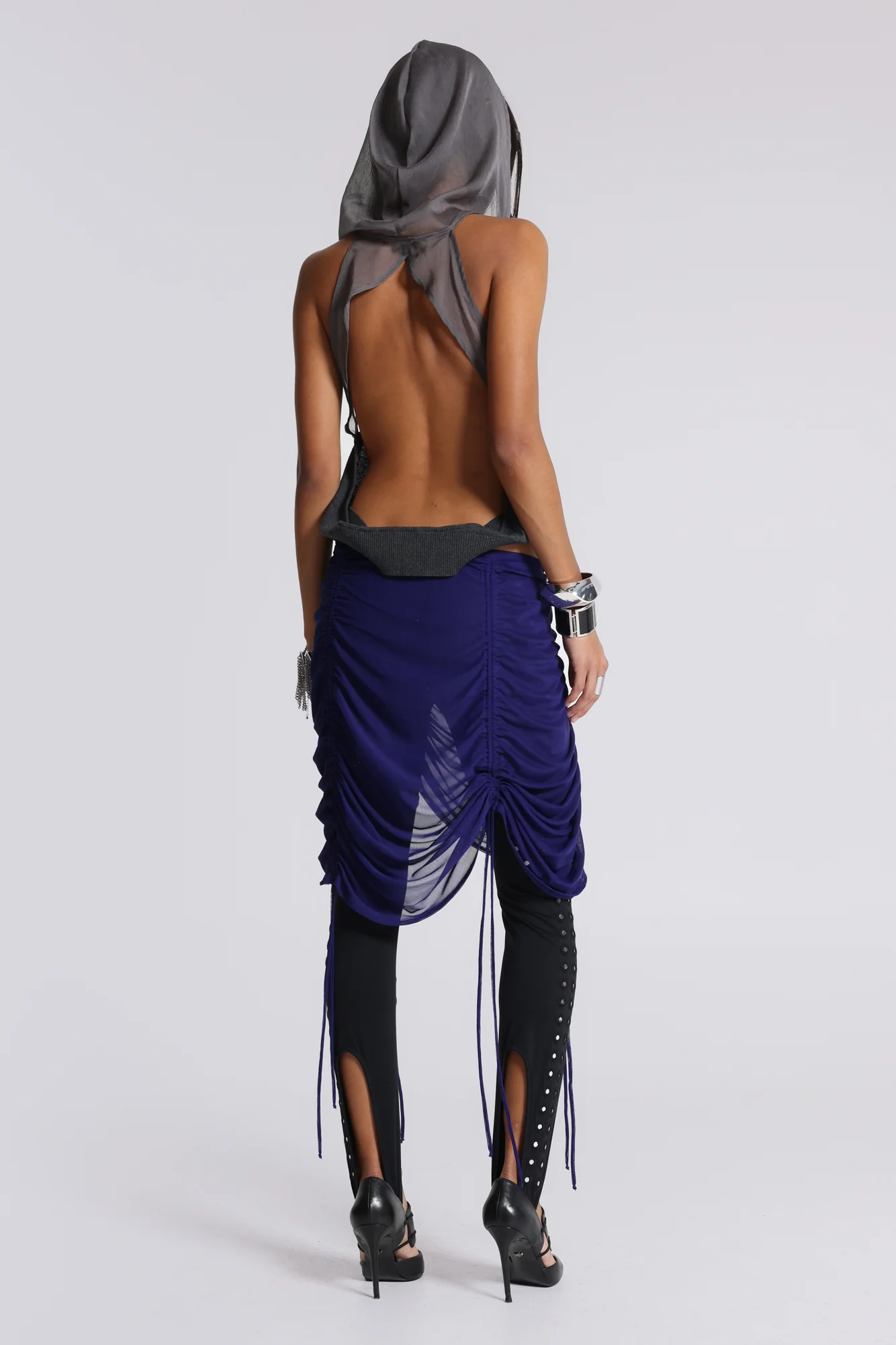 Equora Embellished Stirrup Leggings - Image 15