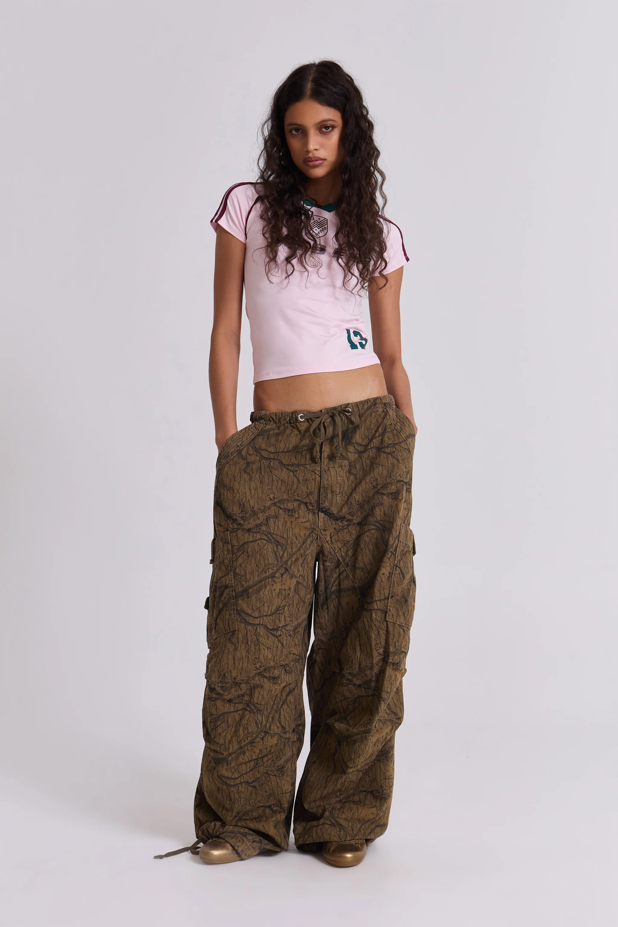 Forest Camo Parachute Pants - Image 9