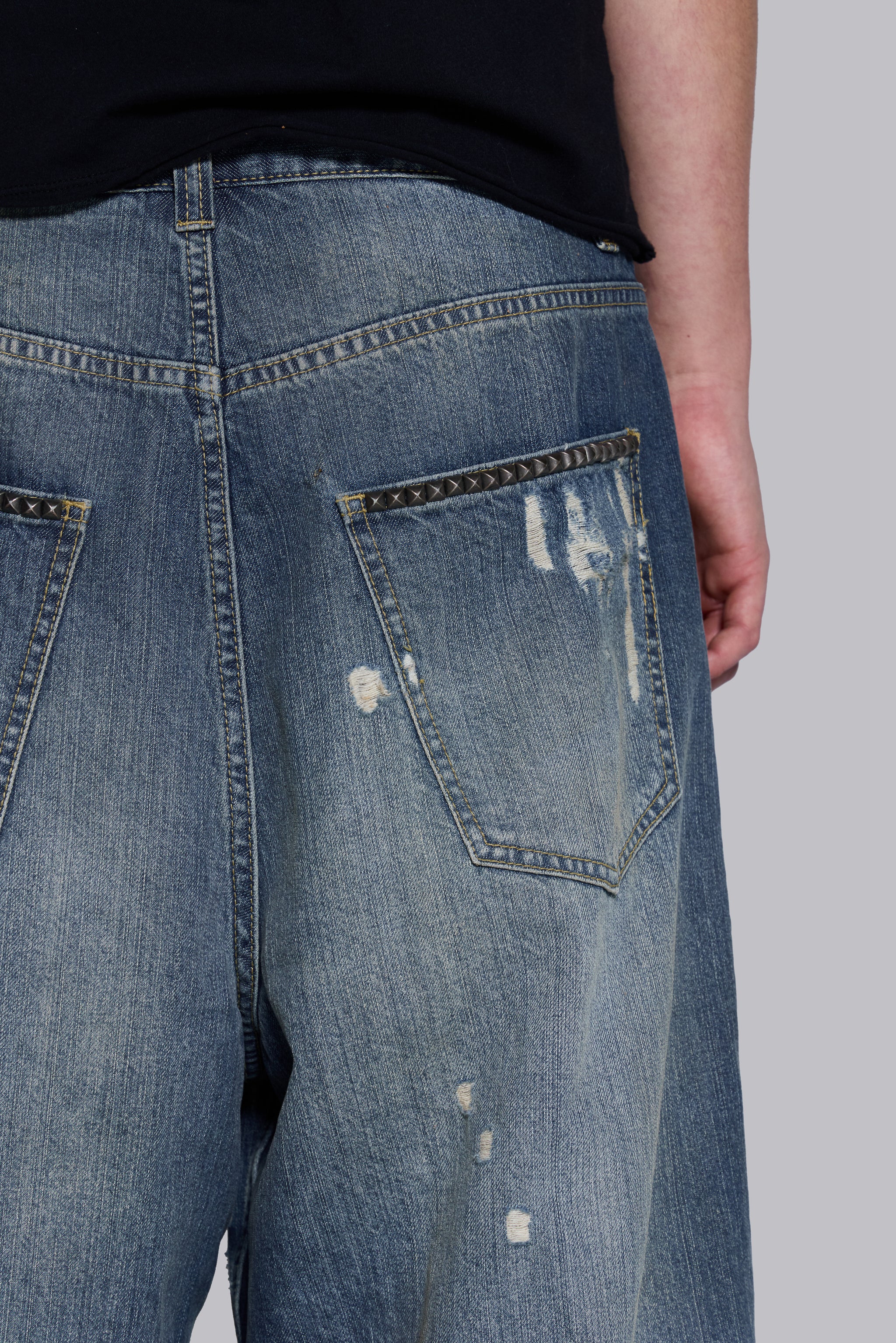 Hidden Camo Ripped XL Colossus Jeans - Image 5