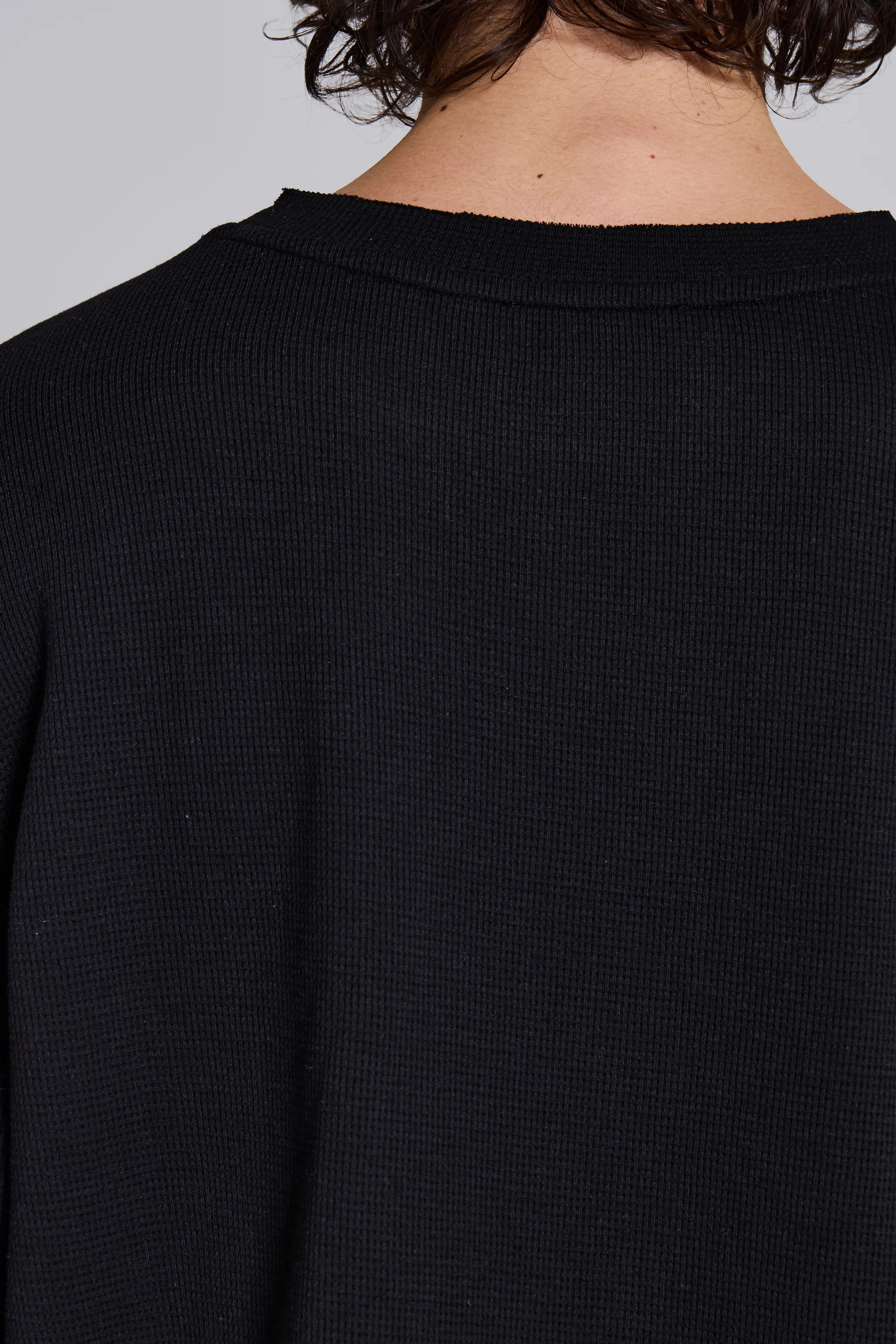 Kasper Digi Waffle Black T-Shirt - Image 7