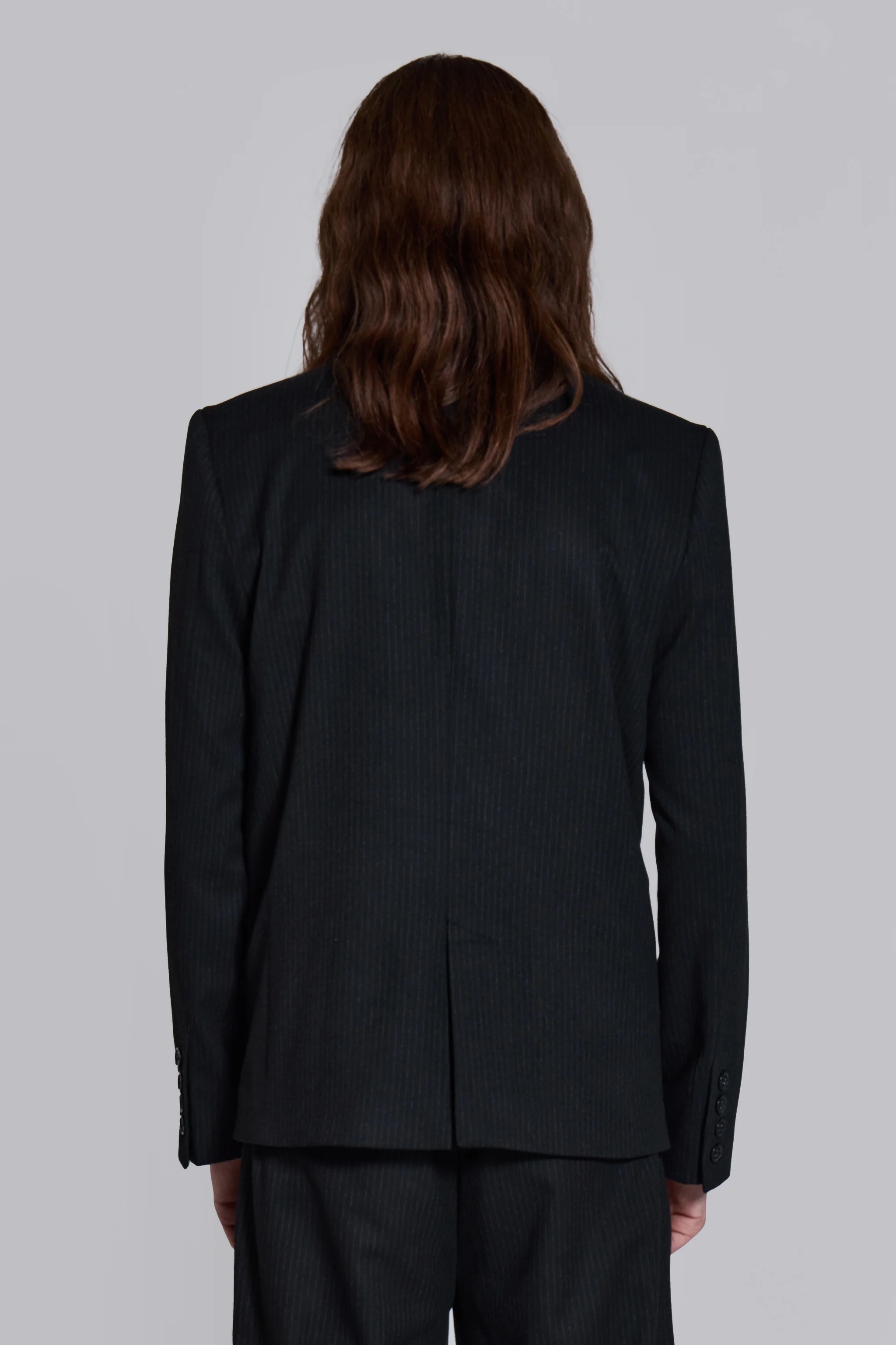 Libertine Pinstripe Slim Fit Blazer - Image 6