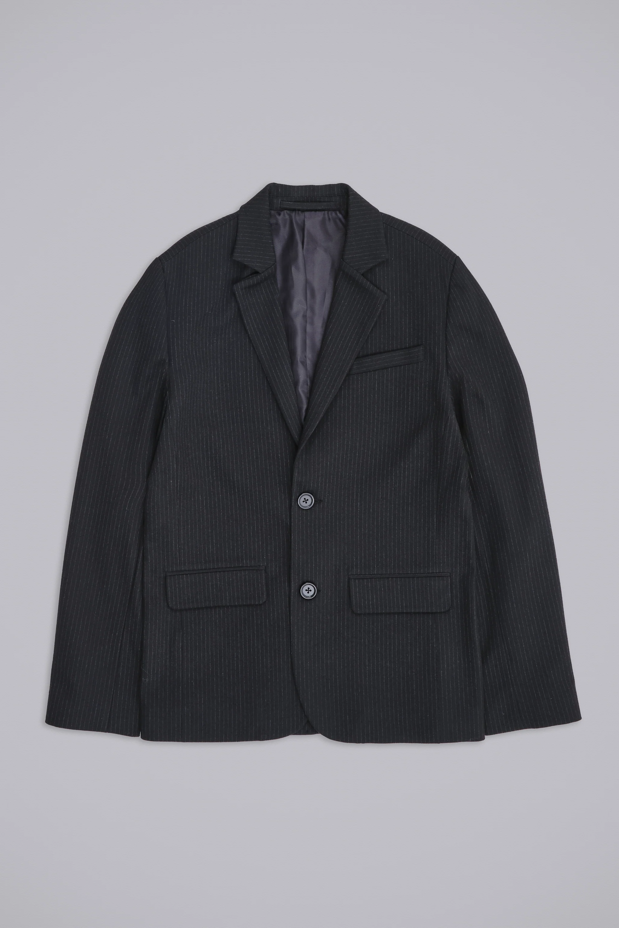 Libertine Pinstripe Slim Fit Blazer - Image 7