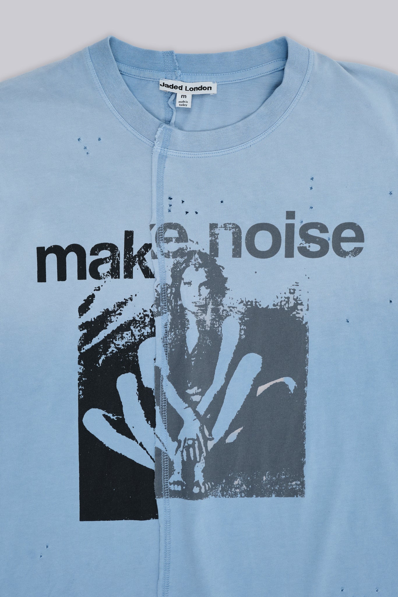 Make Noise Spliced Cropped T-Shirt - Image 8