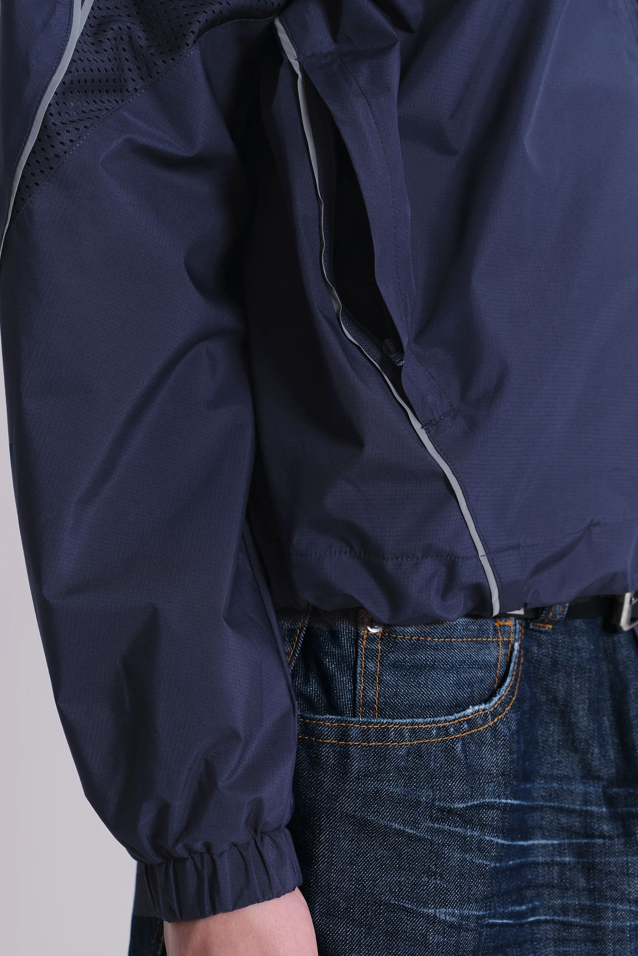 Navy Vapor Tracksuit Top - Image 12