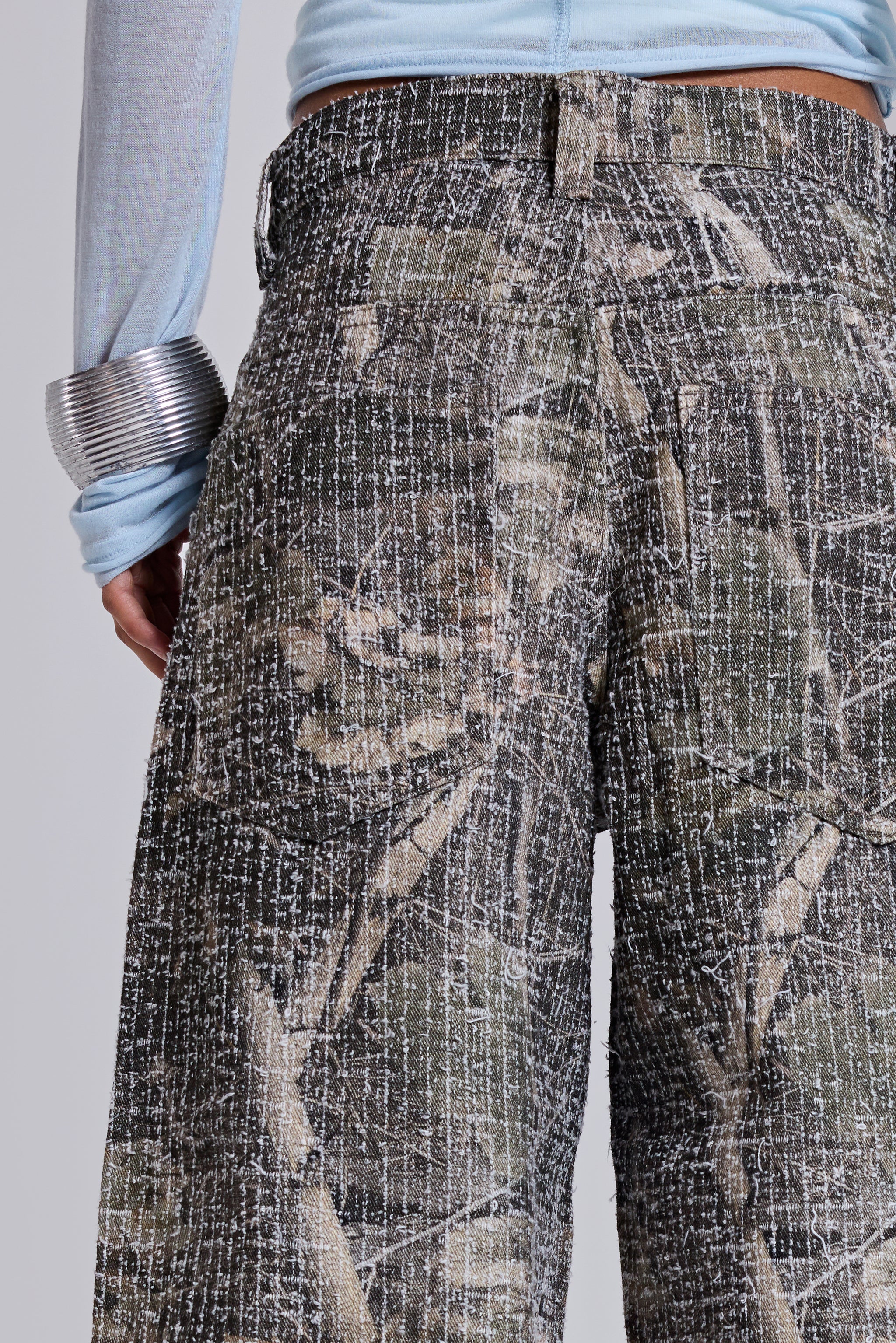 Needle Punch Woodland Camo Colossus Jeans - Image 6