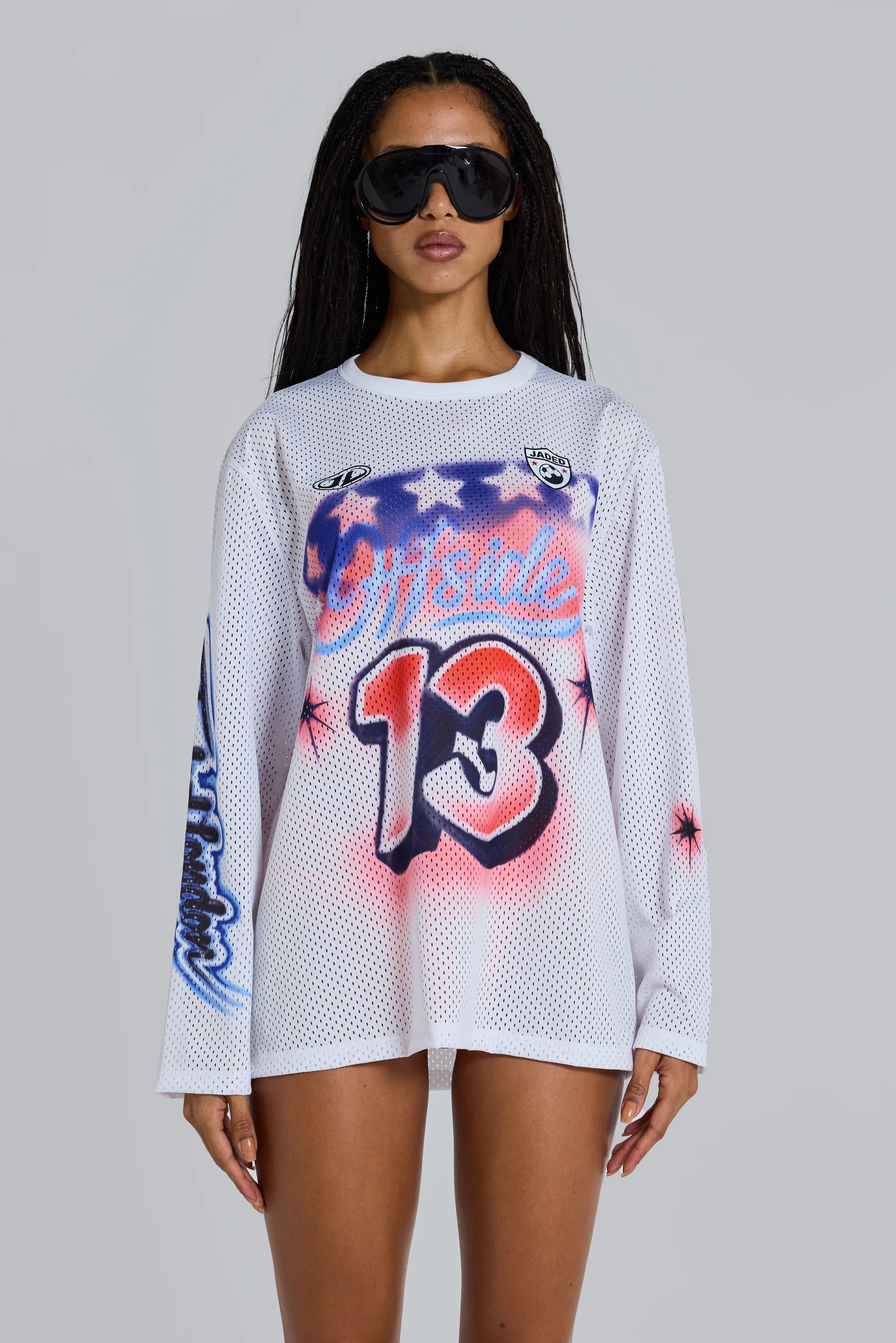 Off-Side Airbrush Airtex Oversized Tee - Image 8
