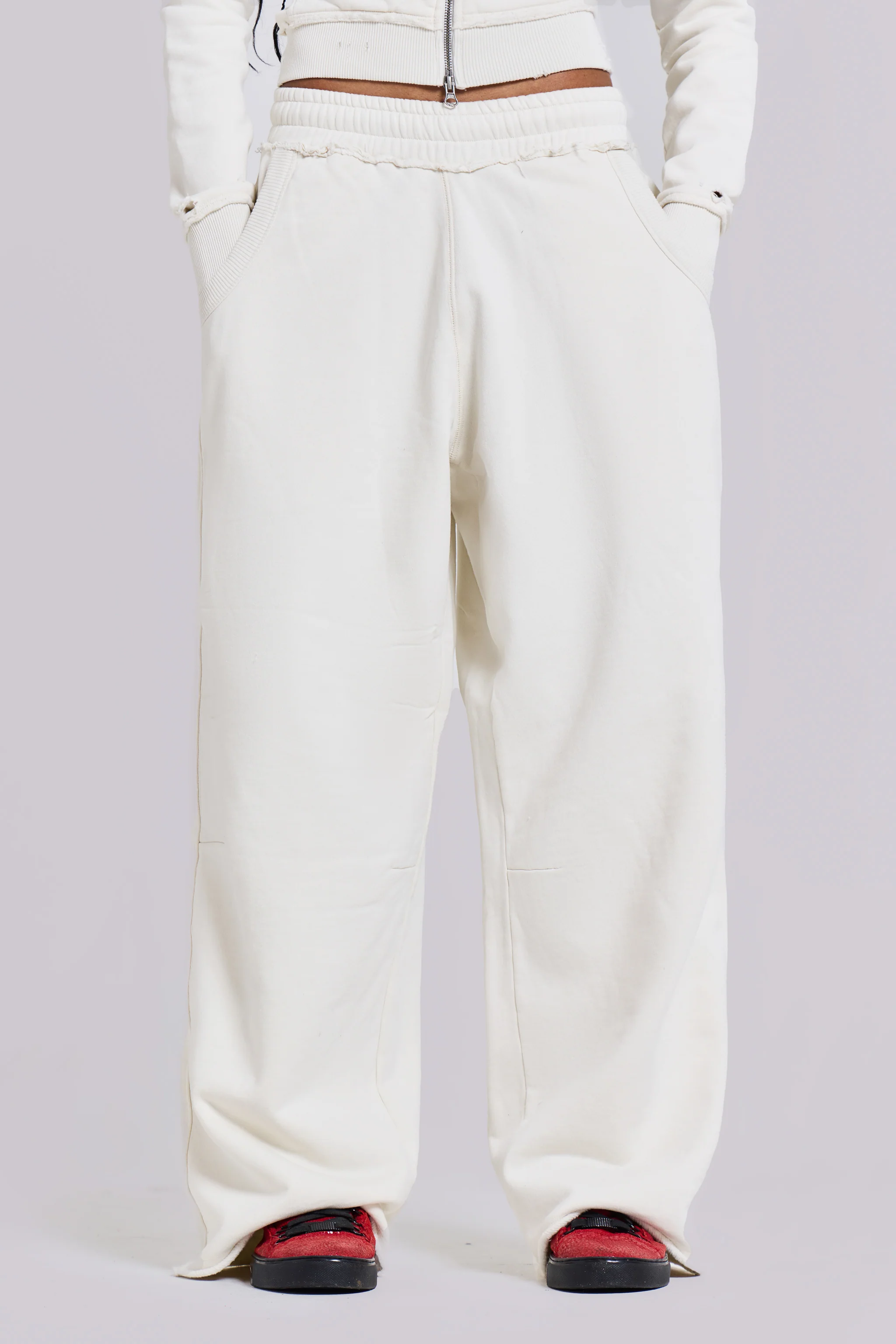 Off White Baggy Monster Joggers - Image 3