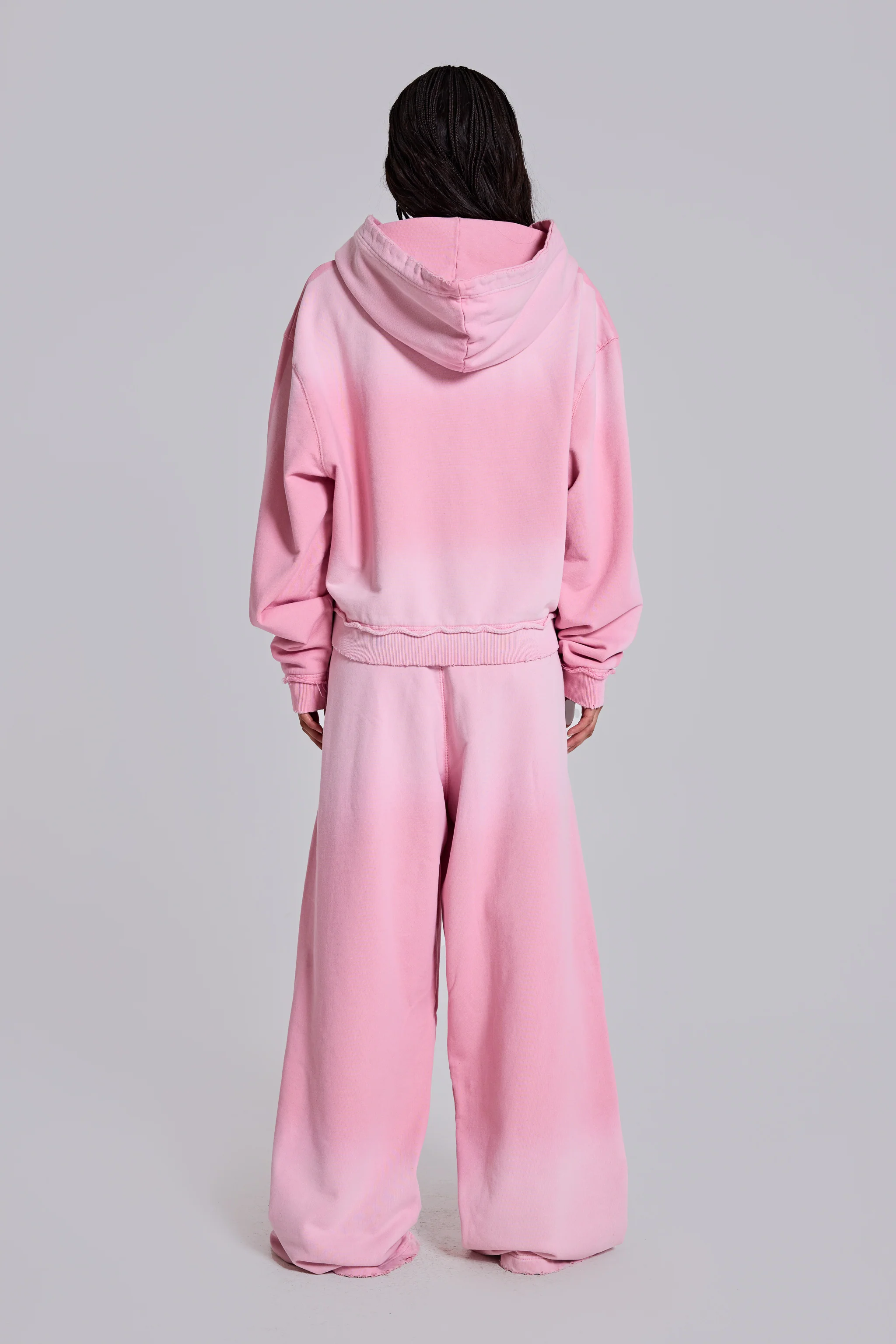 Pink Sporty Baggy Monster Hoodie - Image 7