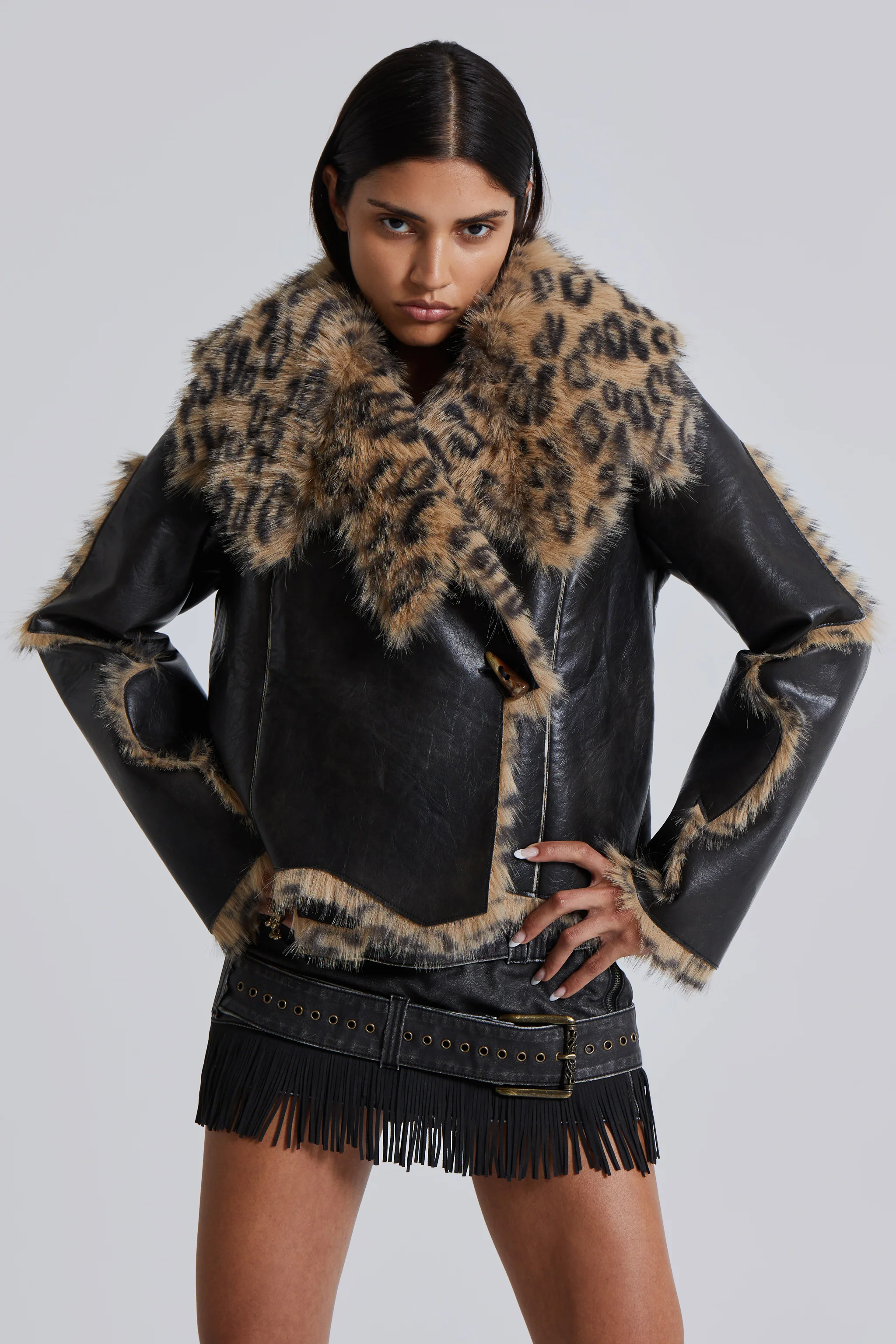 Seone Faux Fur Jacket - Image 8