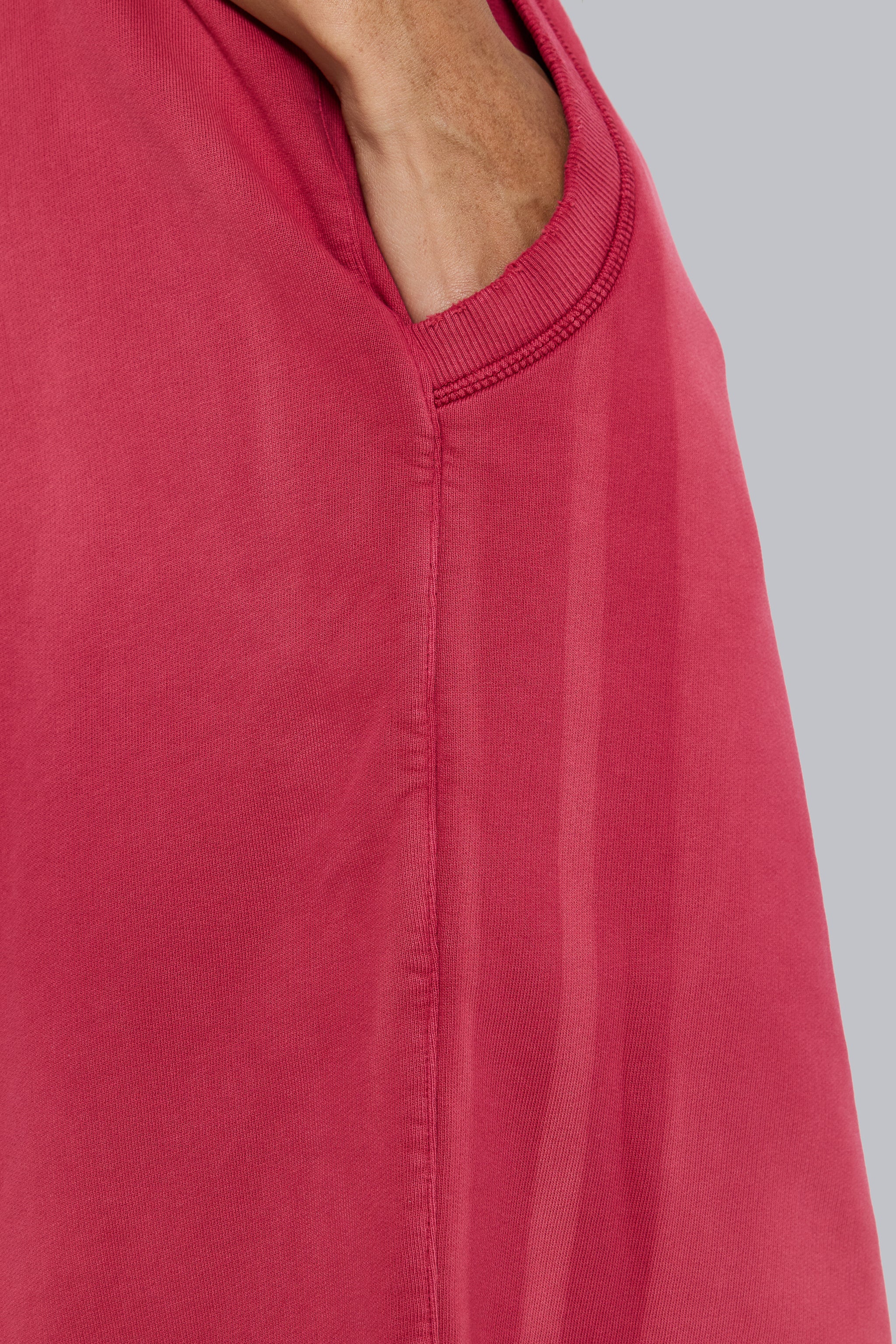 Red Sport Stripe Monster Jogger Shorts - Image 8