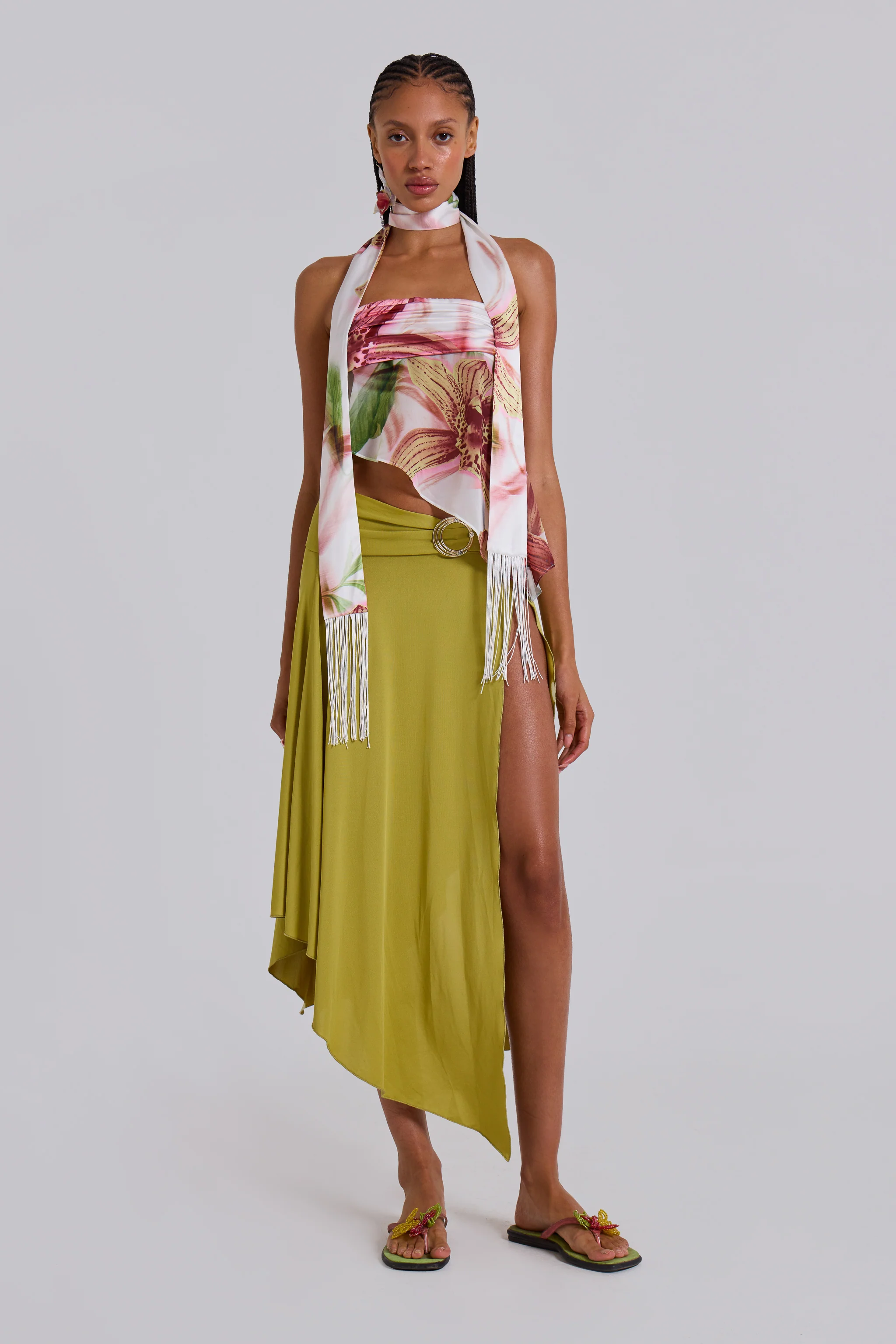 Regina Corset Top In Lily - Image 4