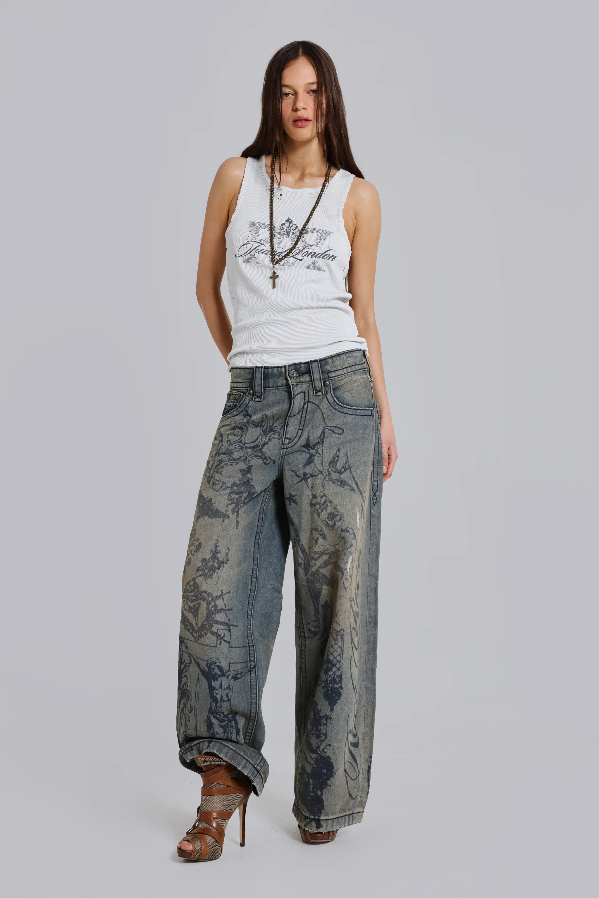 Rock Revival Angel Studded Vest - Image 8