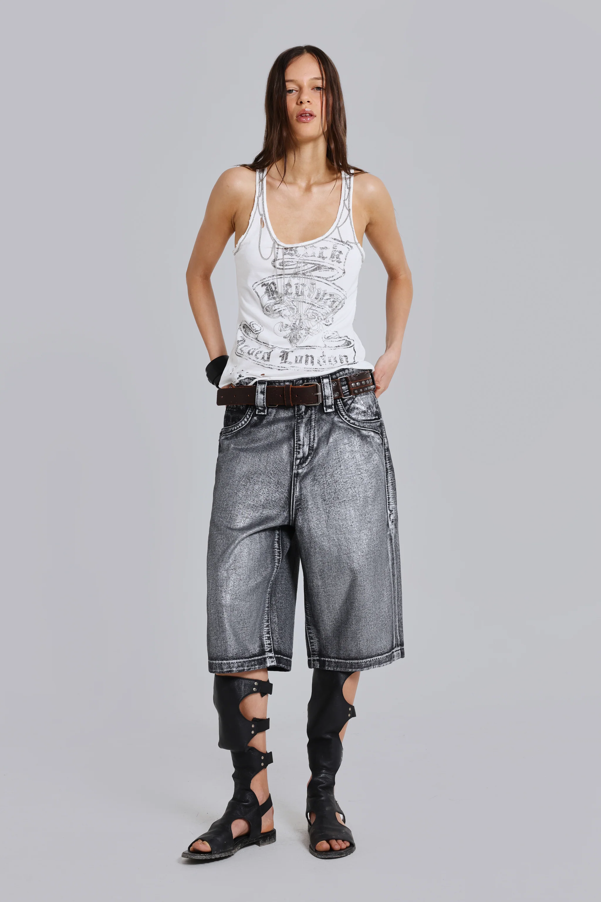 Rock Revival Chain Embroidered Vest Top - Image 5