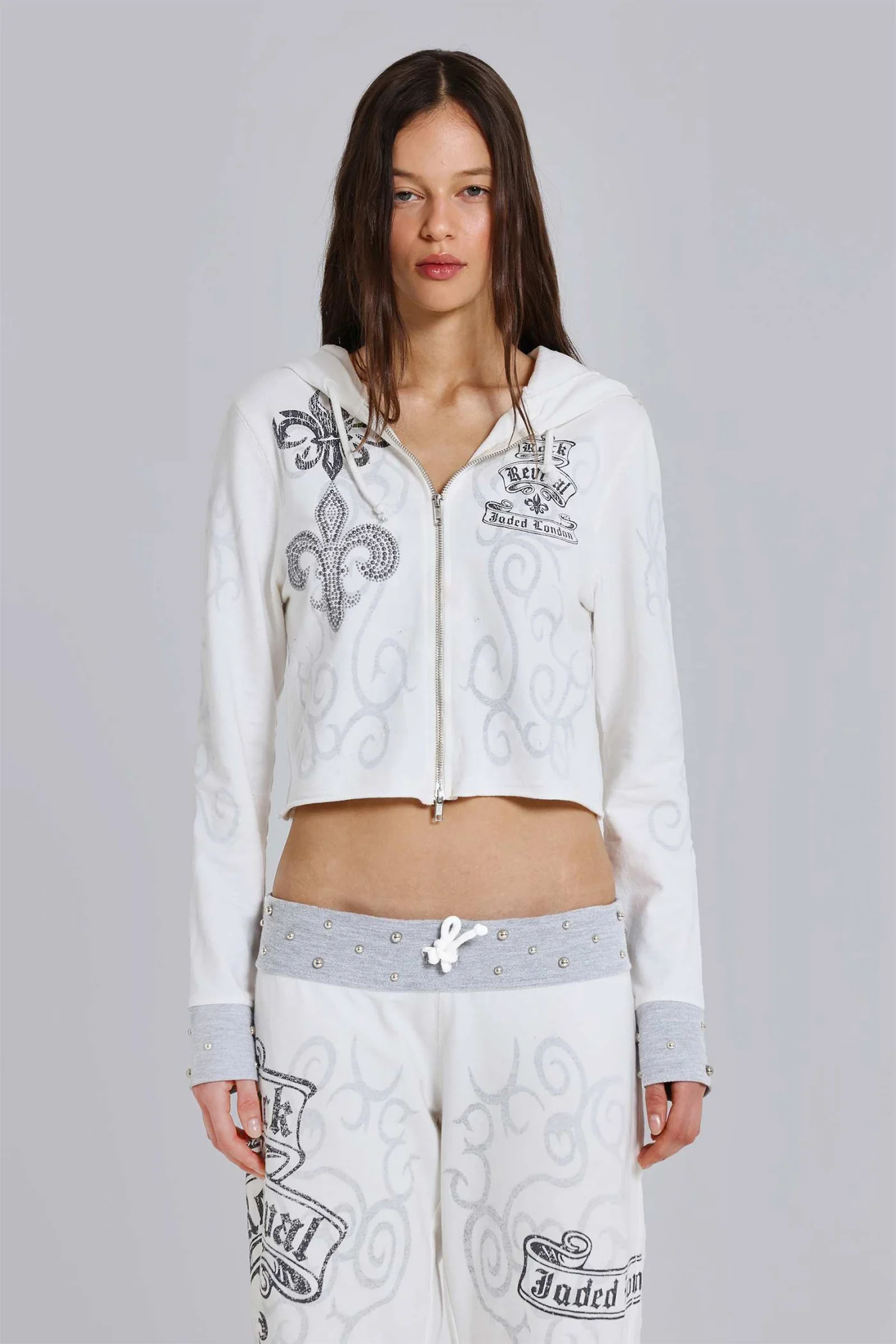 Rock Revival Graphic Studded Hoodie - Image 4