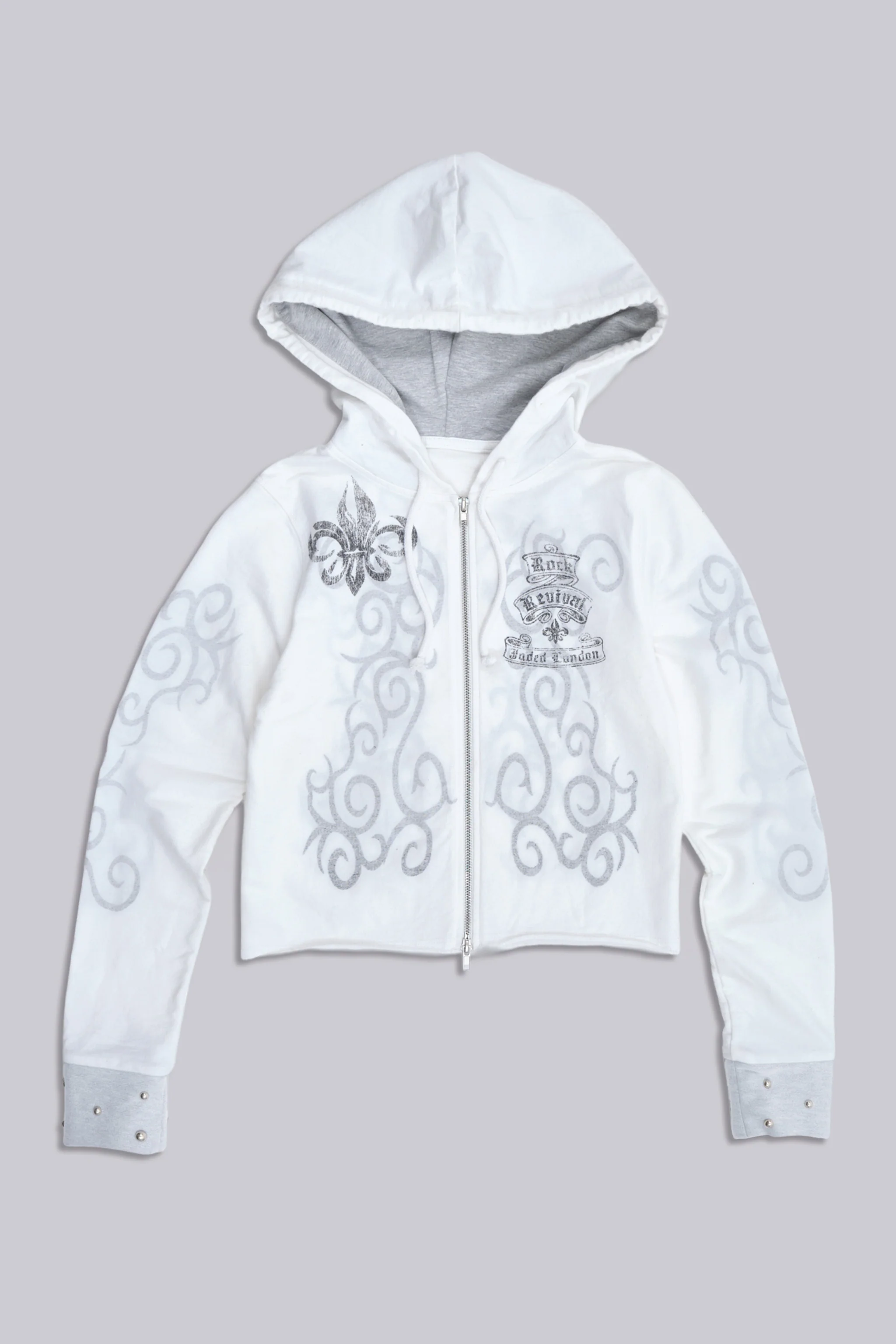 Rock Revival Graphic Studded Hoodie - Image 8