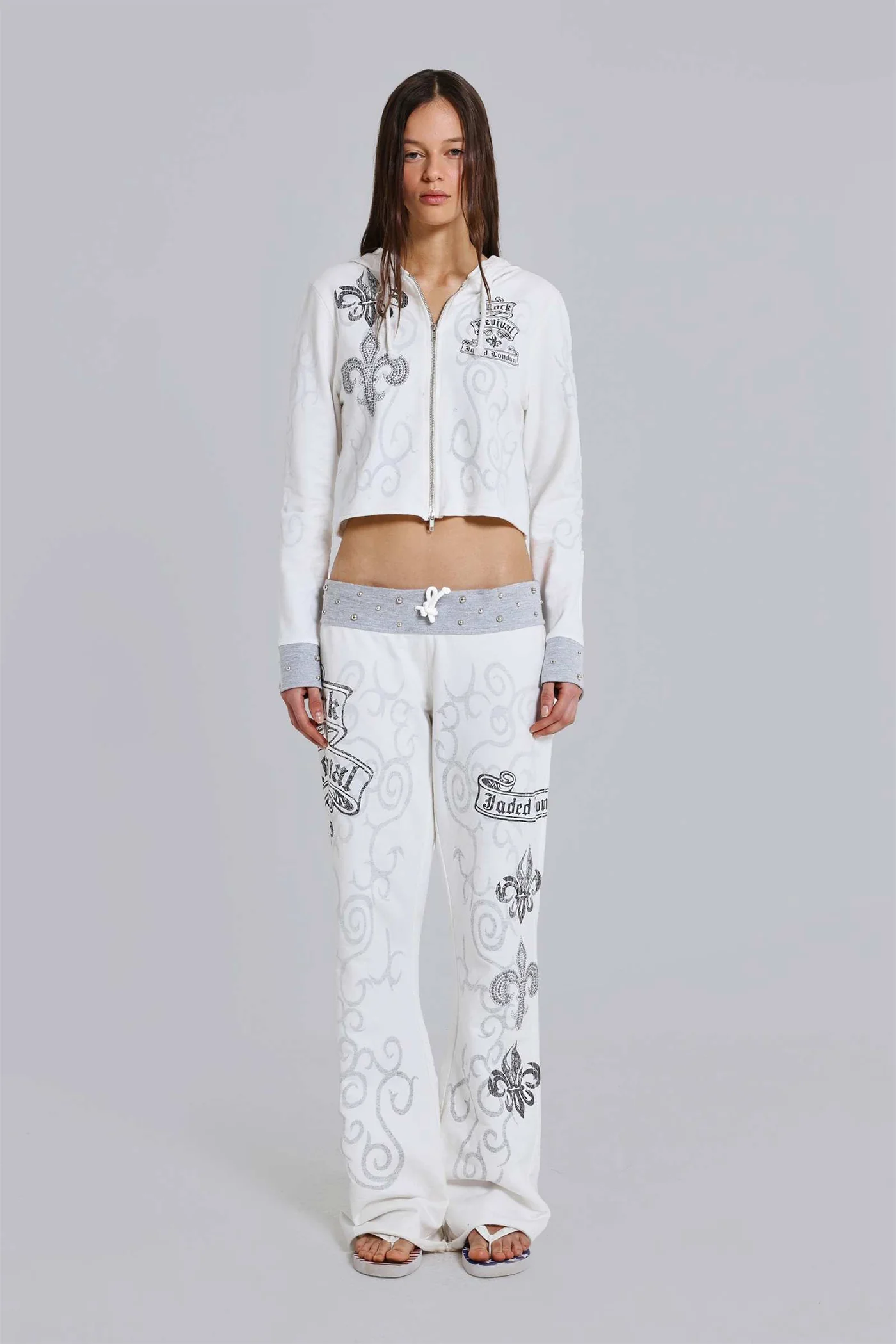 Rock Revival Graphic Studded Hoodie - Image 9