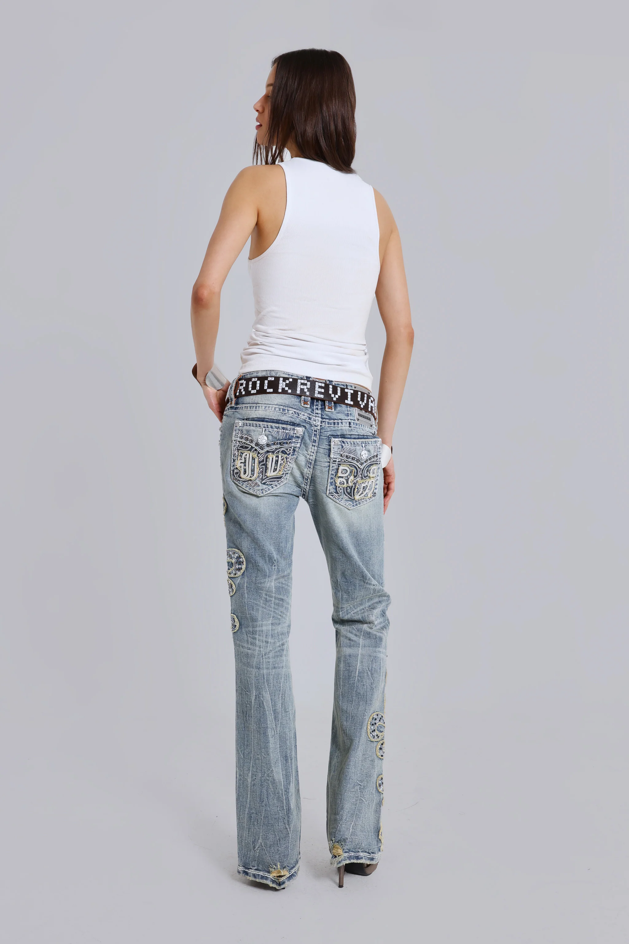 Rock Revival Rebel Stud Belt - Image 7