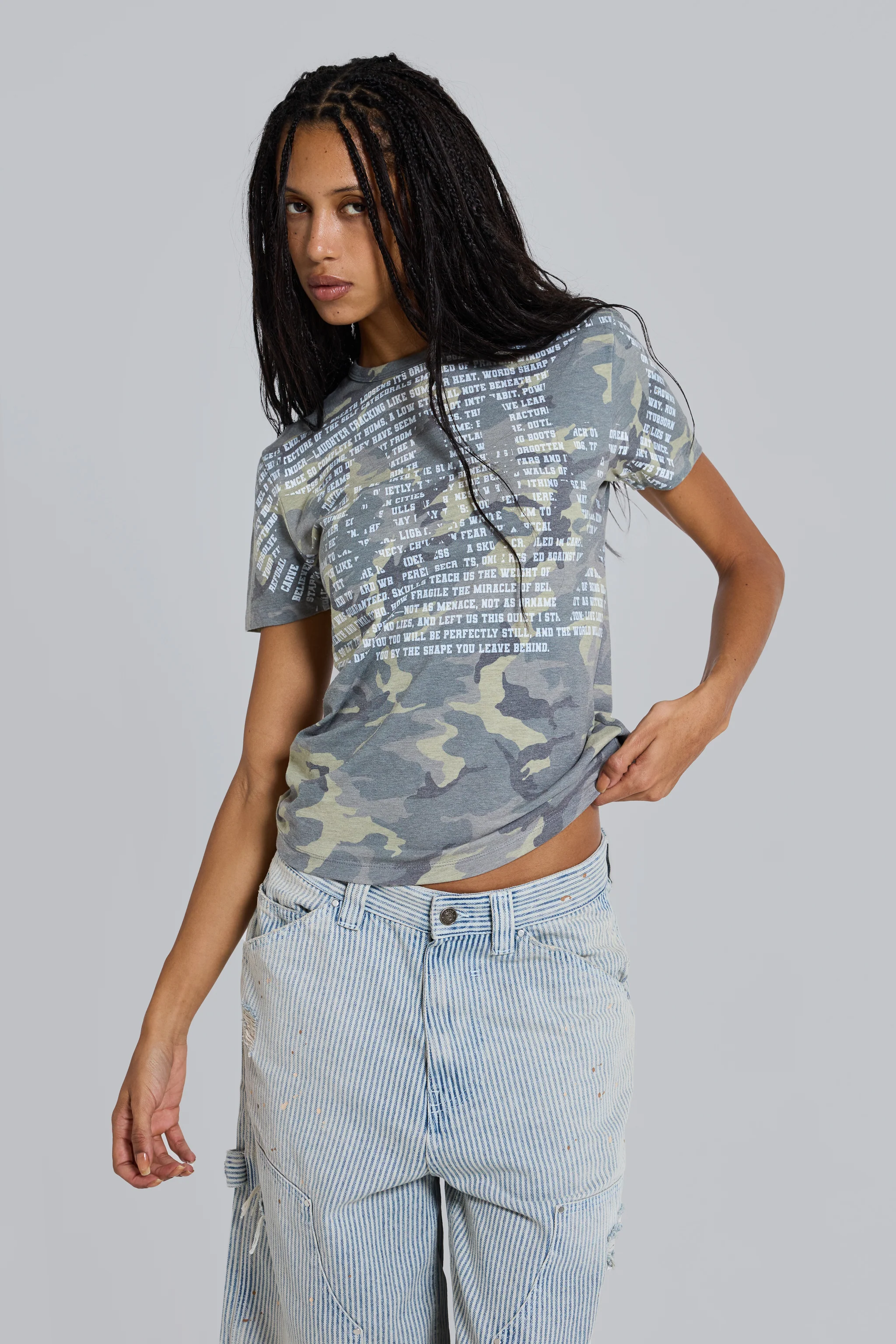 Skull Camo T-Shirt - Image 5