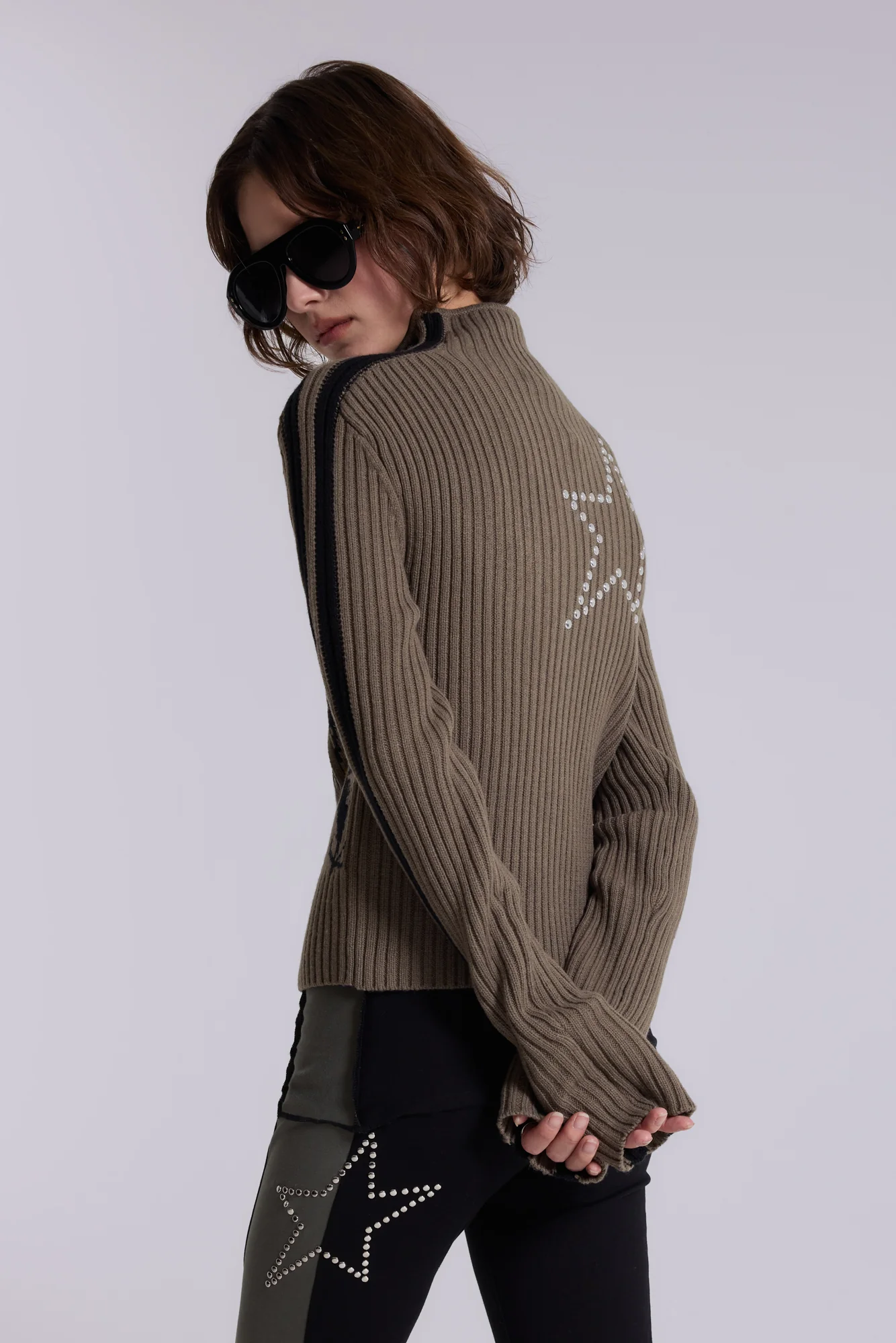Sprint Zip Through Rib Knit - Image 2