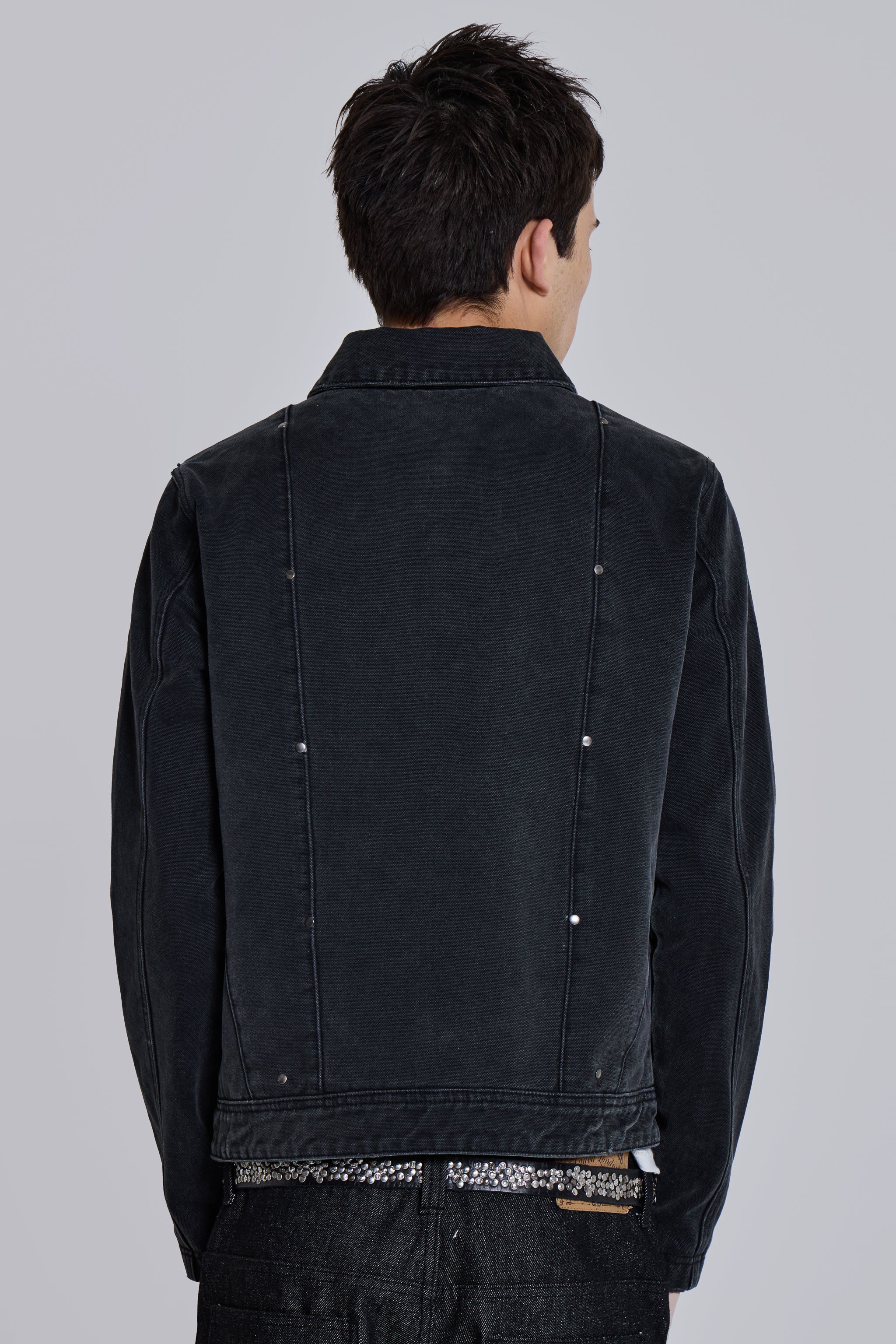 Stud Denim Jacket - Image 8
