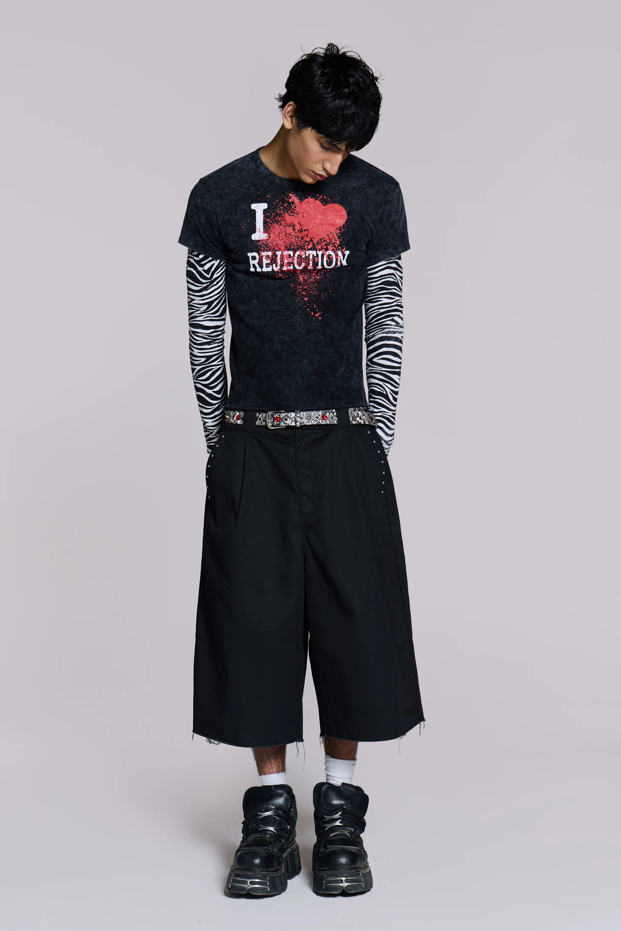 Studded Black XL Goliath Baggy Shorts - Image 9