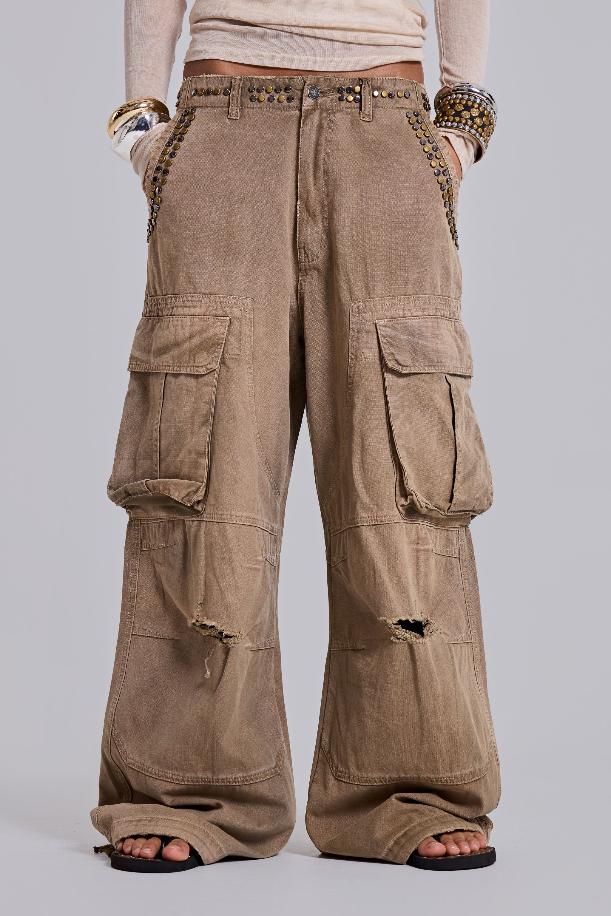 Studded Carpenter Cargo - Image 4