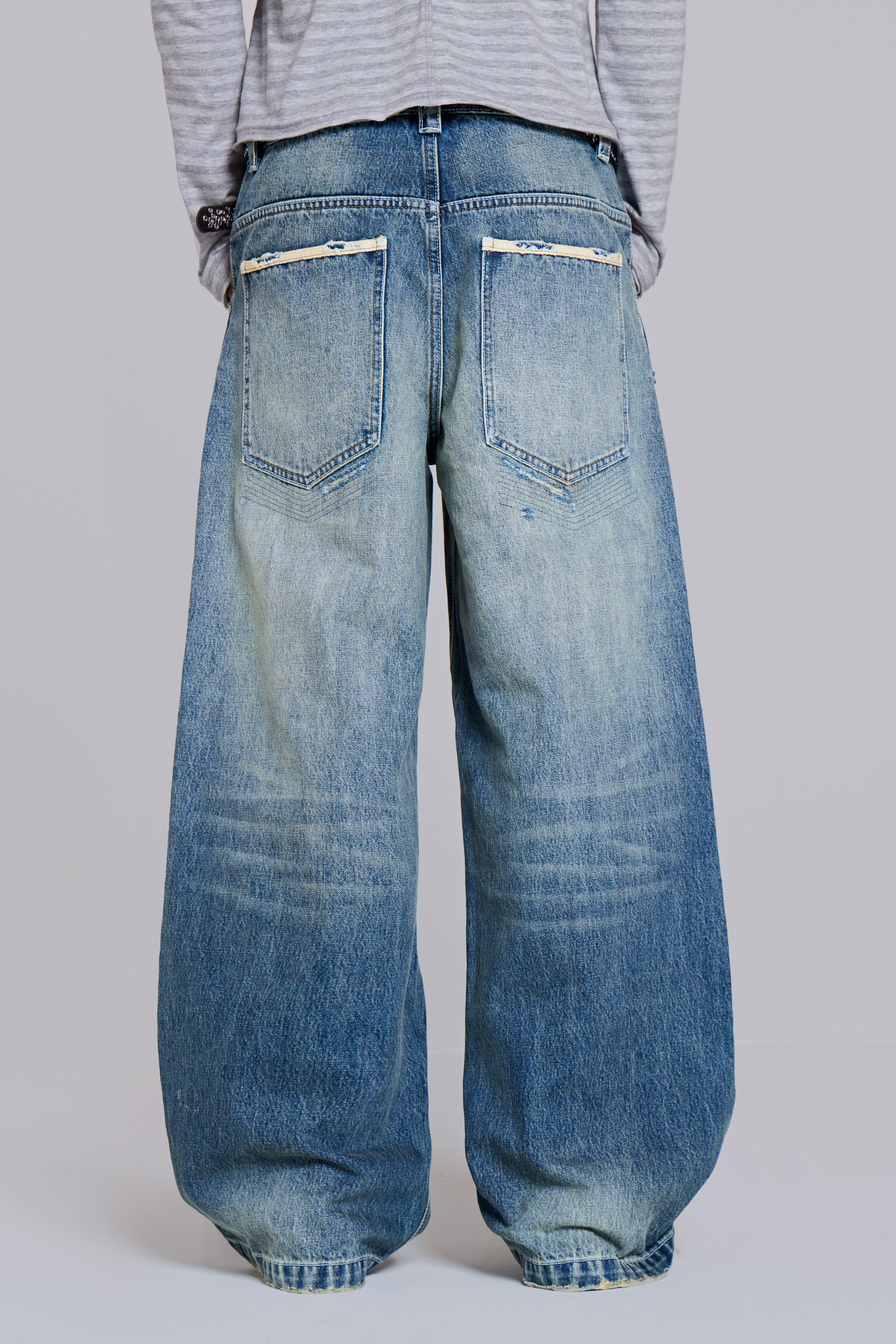 Torn Lowrise Colossus Jeans - Image 3