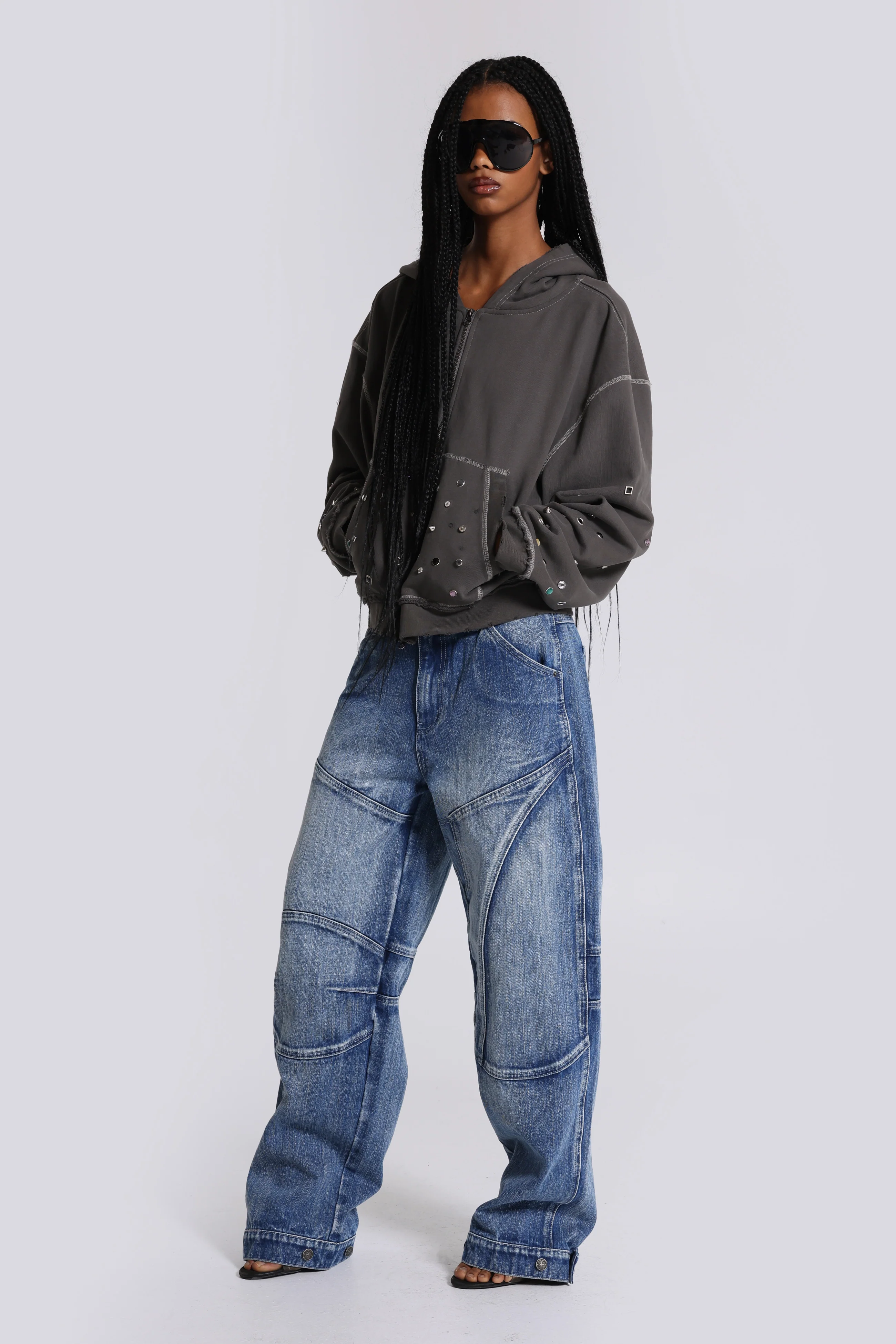 Trixa Jewel Studded Hoodie - Image 5