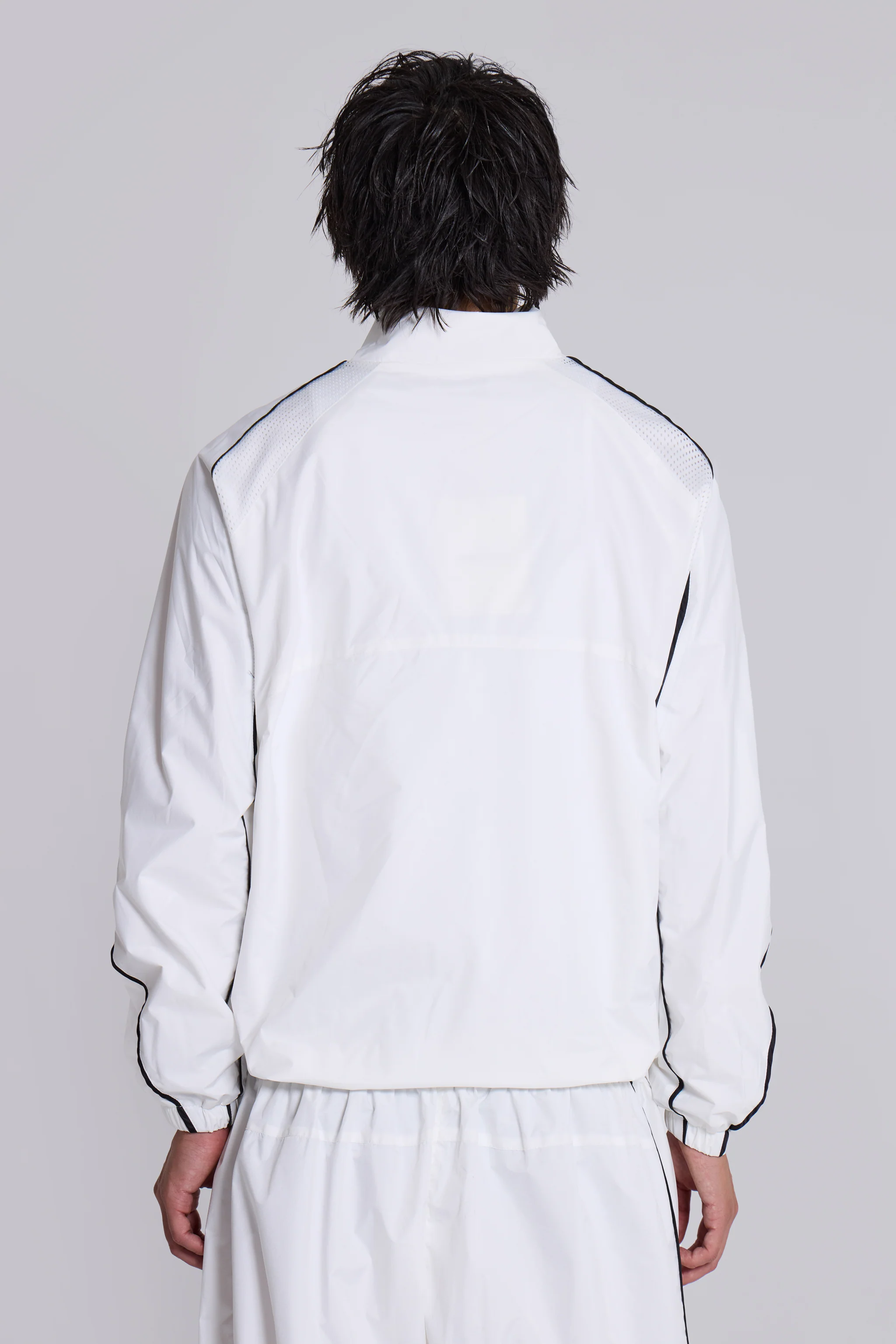 White Vapor Tracksuit Top - Image 4