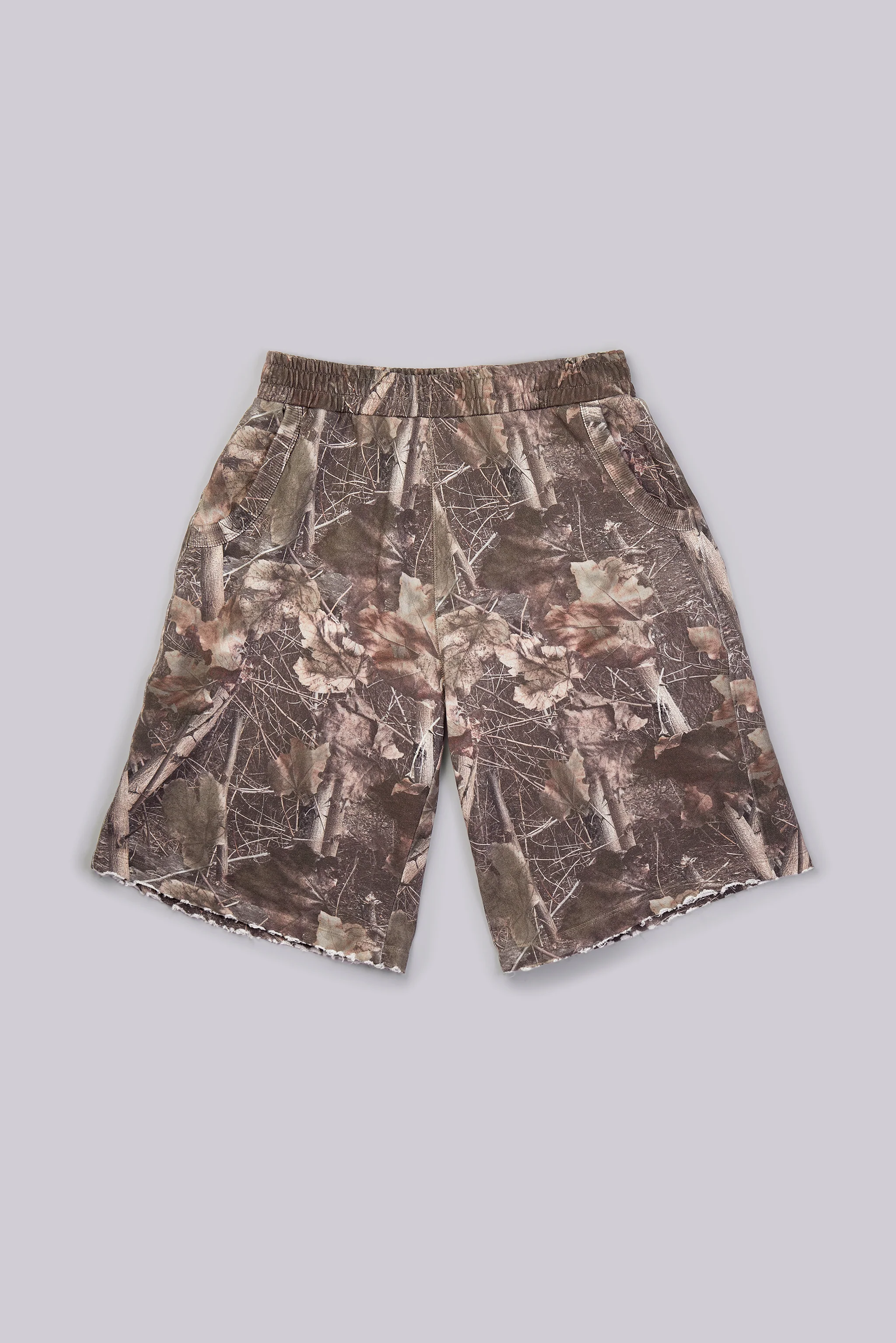 Woodland Camo Monster Jogger Shorts - Image 2
